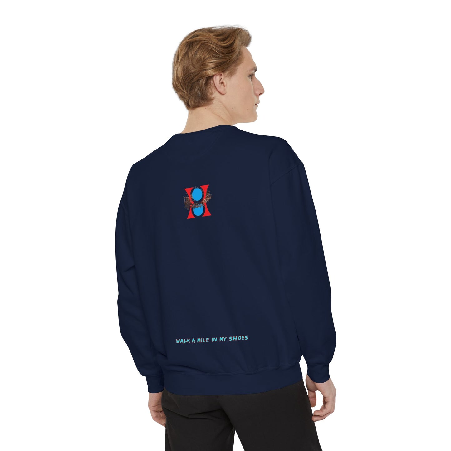 ROSE AND CROWN Sweatshirt, Vintage Floral Apparel