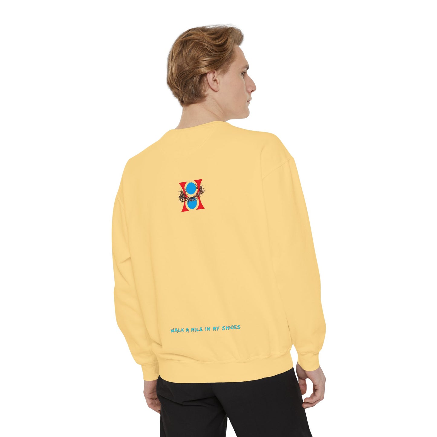 ROSE AND CROWN Sweatshirt, Vintage Floral Apparel