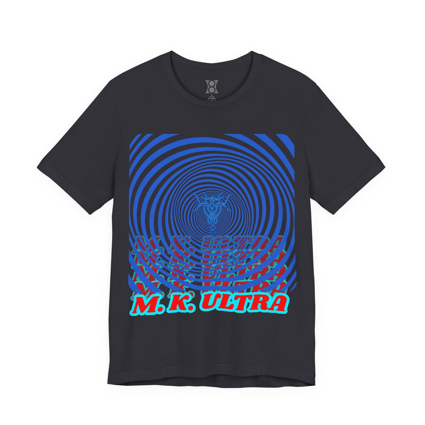 M.K.ULTRA Hypnotic Graphic Tee,