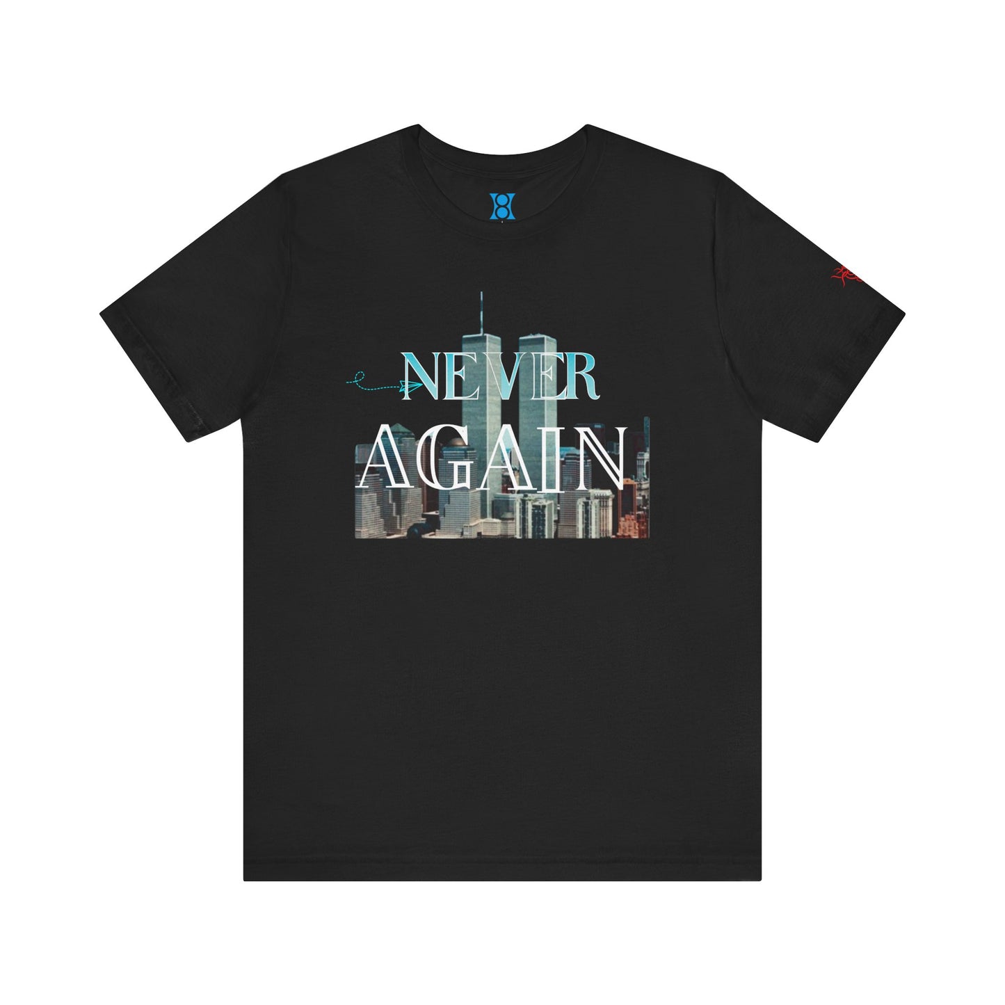 911, Cityscape Graphic Tee, Urban Style Shirt, Dark shirt