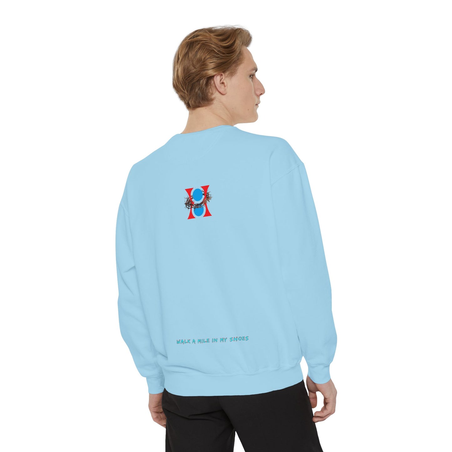 ROSE AND CROWN Sweatshirt, Vintage Floral Apparel