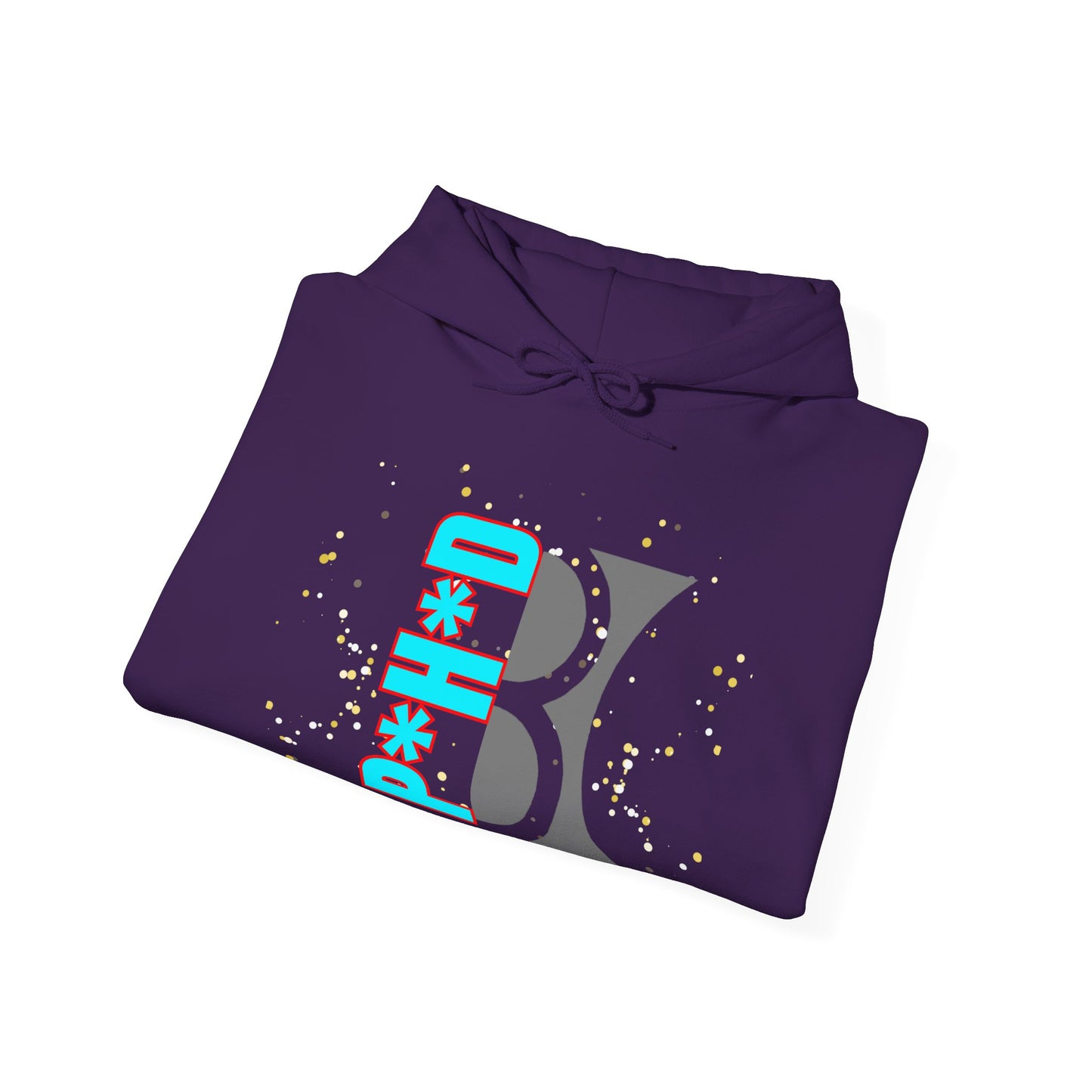 Ph.D. GRADUATE HOODIE, Cozy Unisex Hooded Sweatshirt