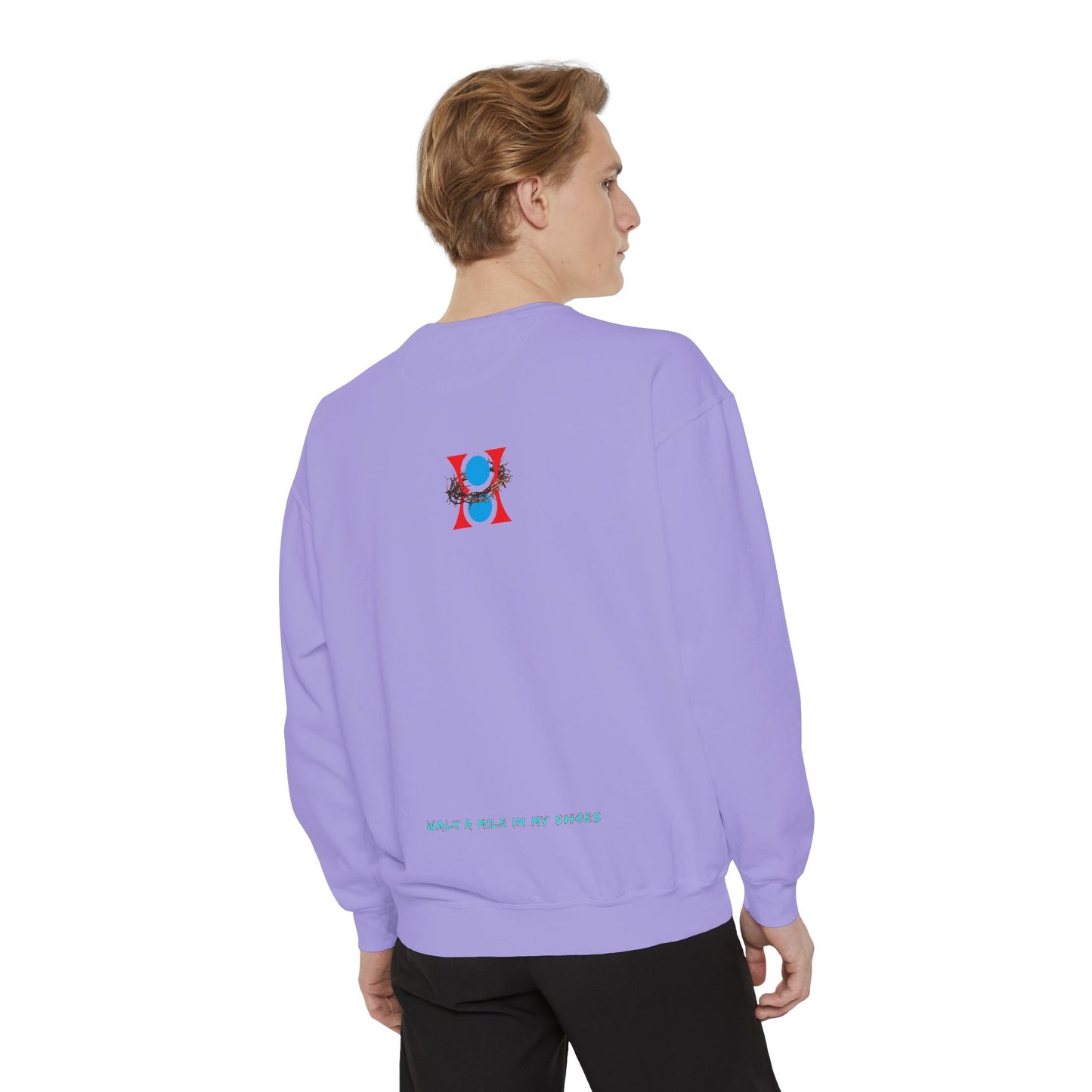 ROSE AND CROWN Sweatshirt, Vintage Floral Apparel