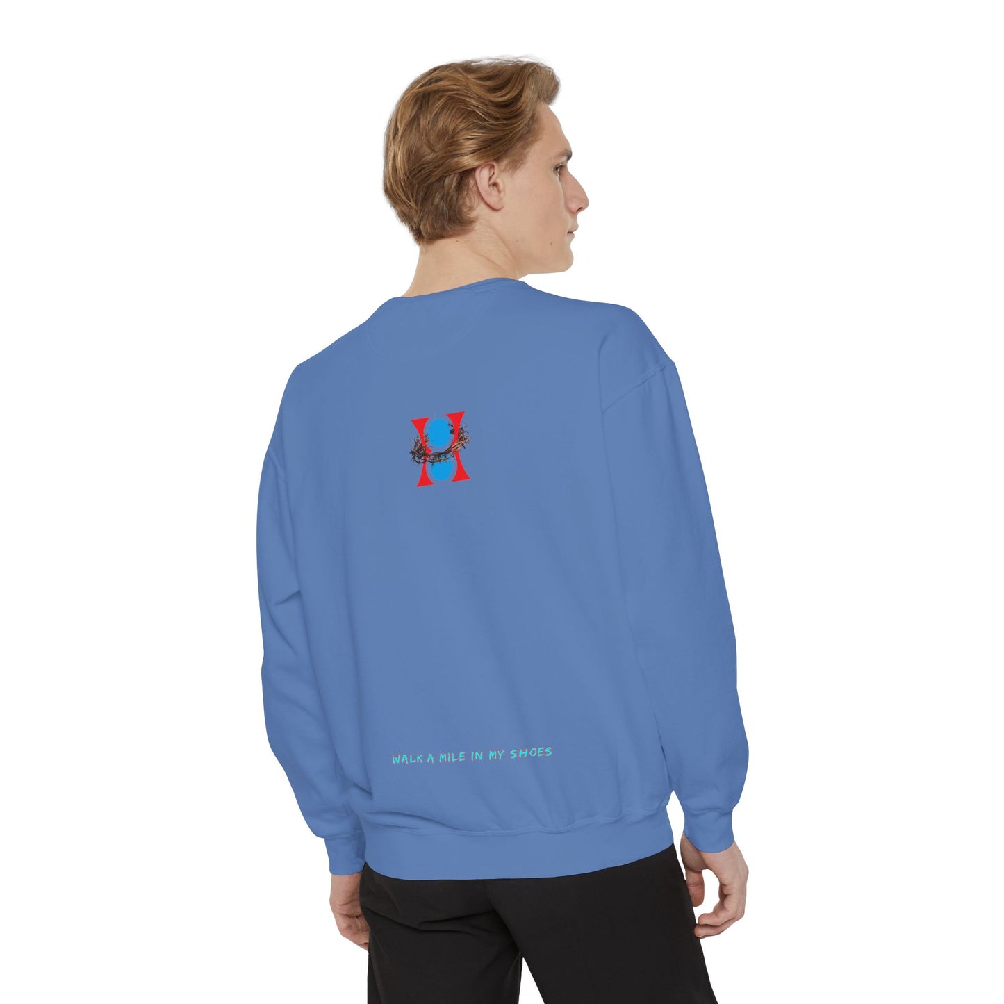 ROSE AND CROWN Sweatshirt, Vintage Floral Apparel