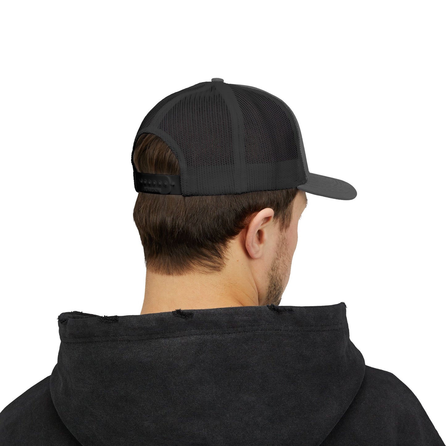 Trucka Cap Dark logo, Modern Design, Summer Accessory
