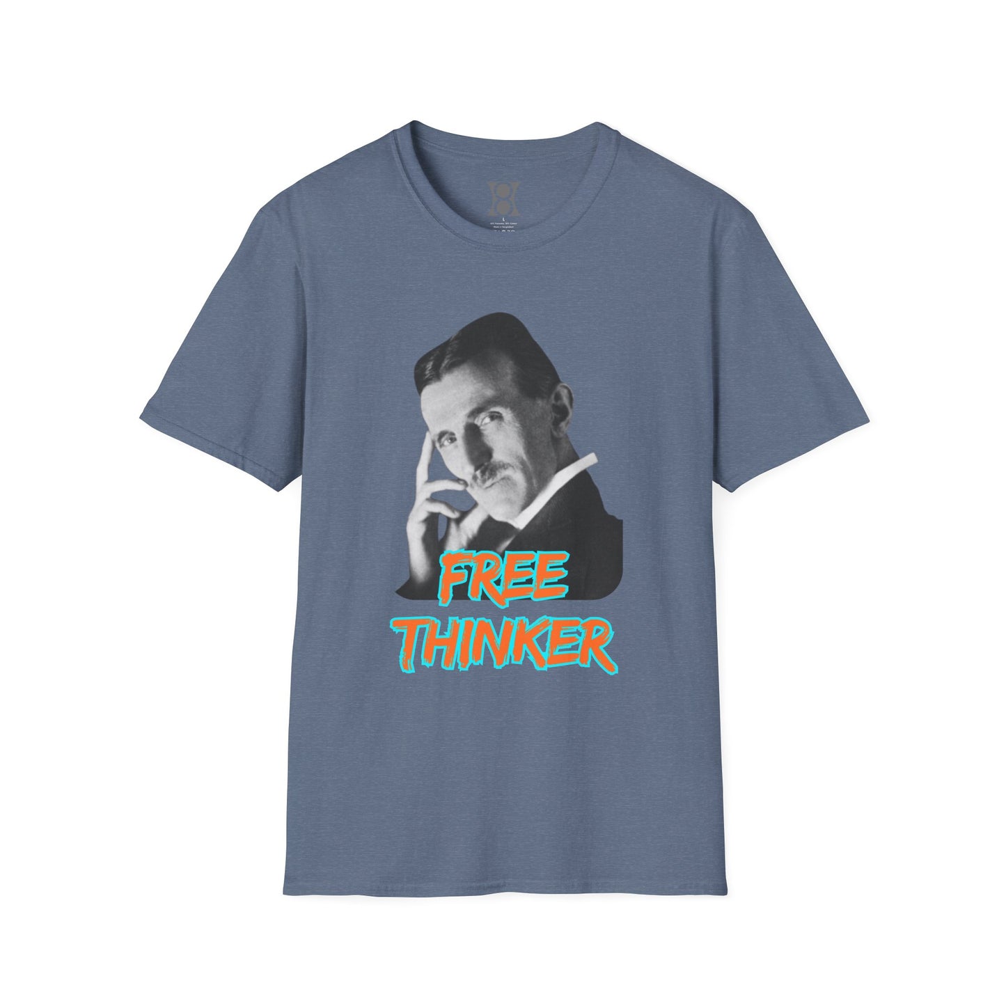 FREE THINKER - Unisex Soft style T-Shirt, Gift for Intellectuals