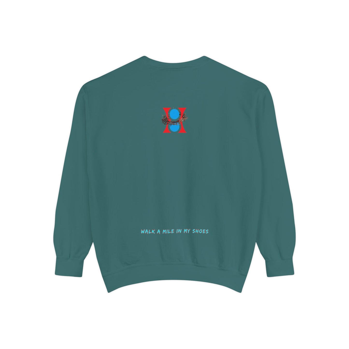 ROSE AND CROWN Sweatshirt, Vintage Floral Apparel