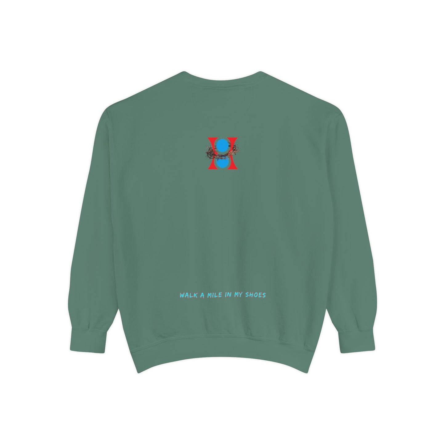 ROSE AND CROWN Sweatshirt, Vintage Floral Apparel