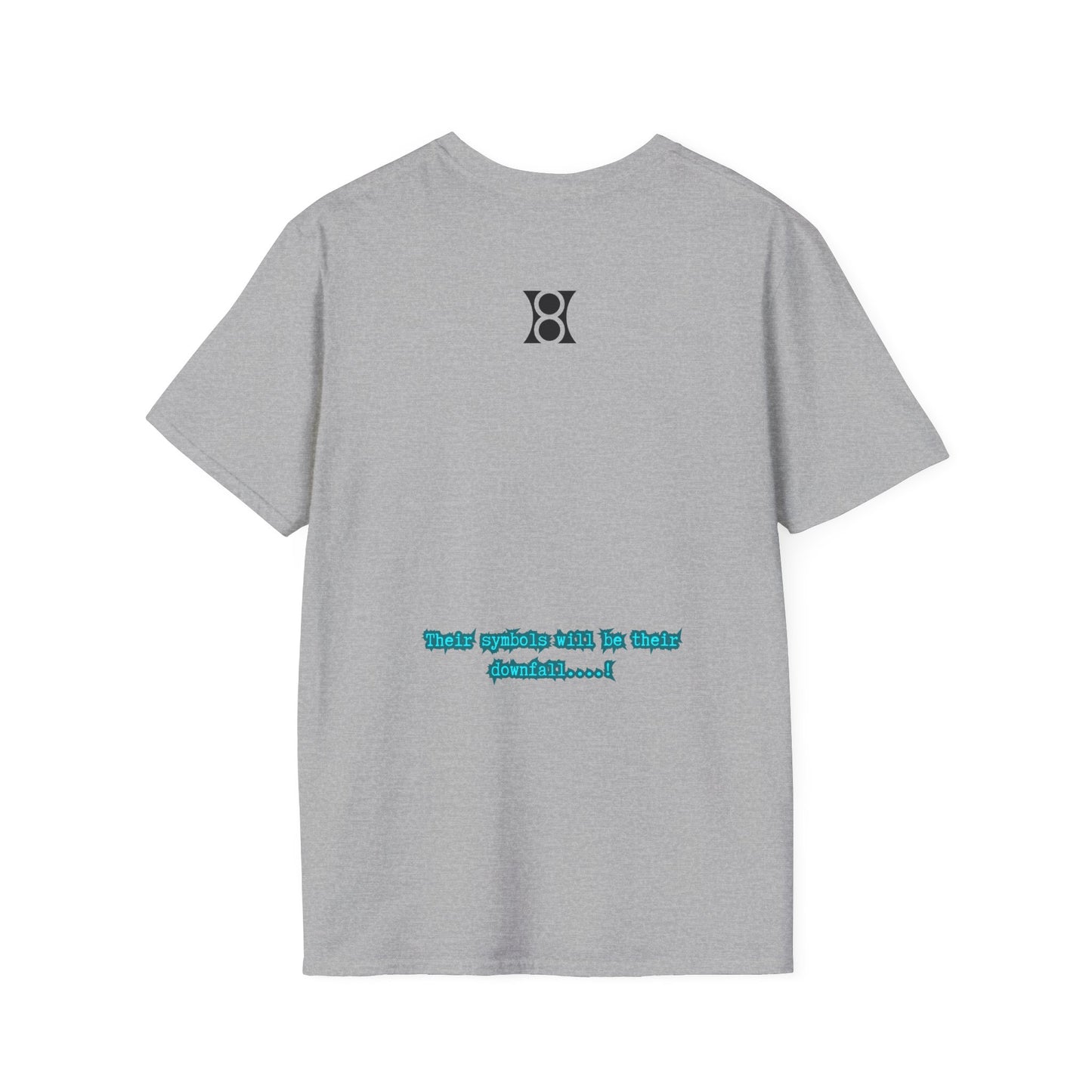 SYMBOLISM, Edgy Symbolic T-Shirt – Unisex Graphic Tee for Creative Spirits