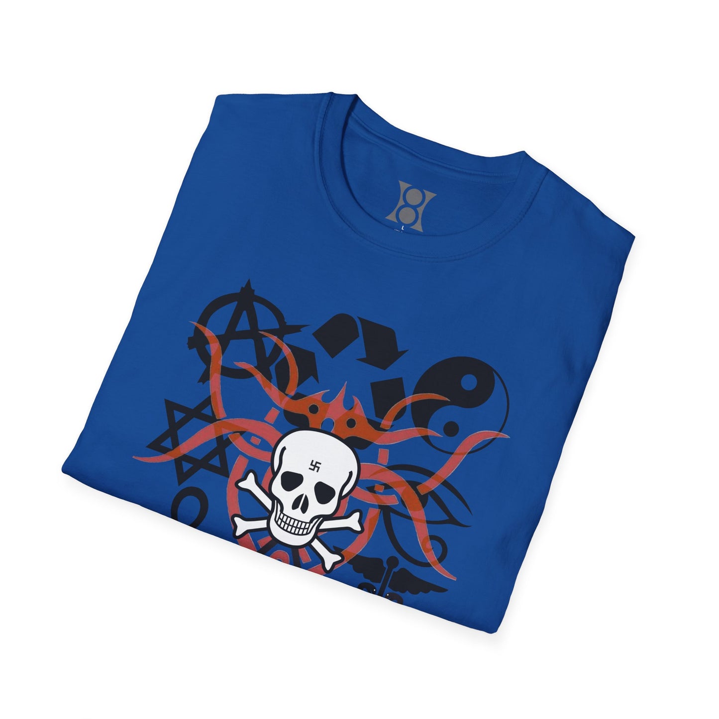 SYMBOLISM, Edgy Symbolic T-Shirt – Unisex Graphic Tee for Creative Spirits