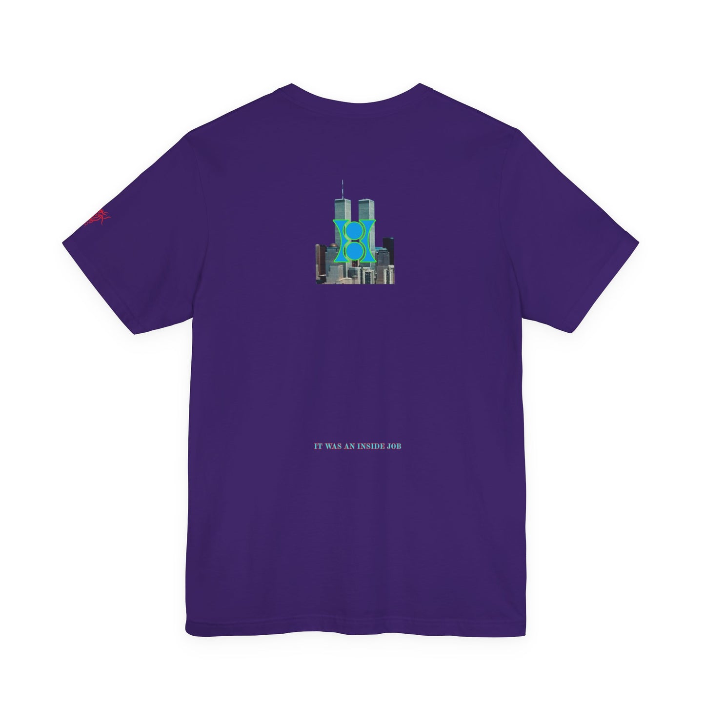 911, Cityscape Graphic Tee, Urban Style Shirt, Dark shirt