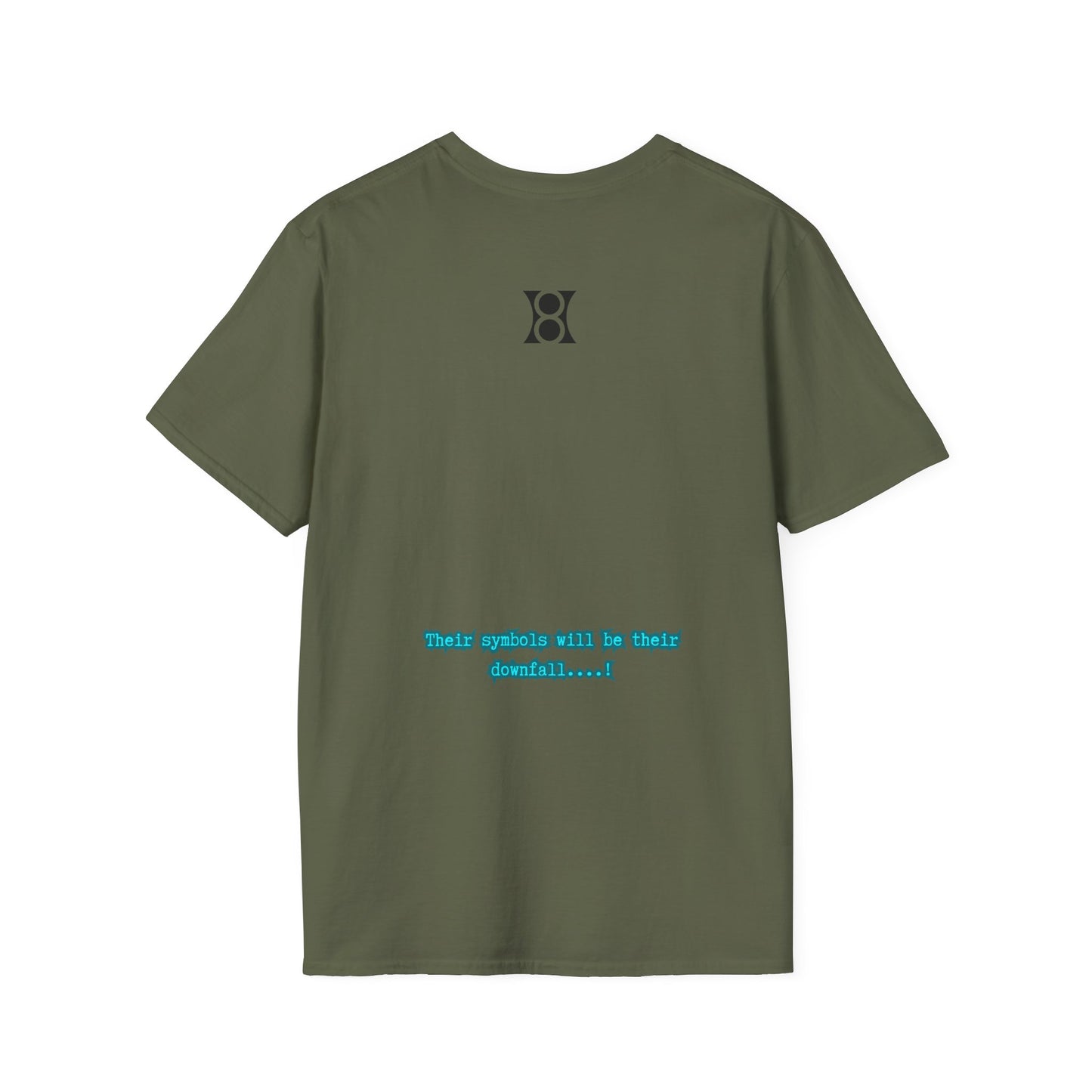 SYMBOLISM, Edgy Symbolic T-Shirt – Unisex Graphic Tee for Creative Spirits