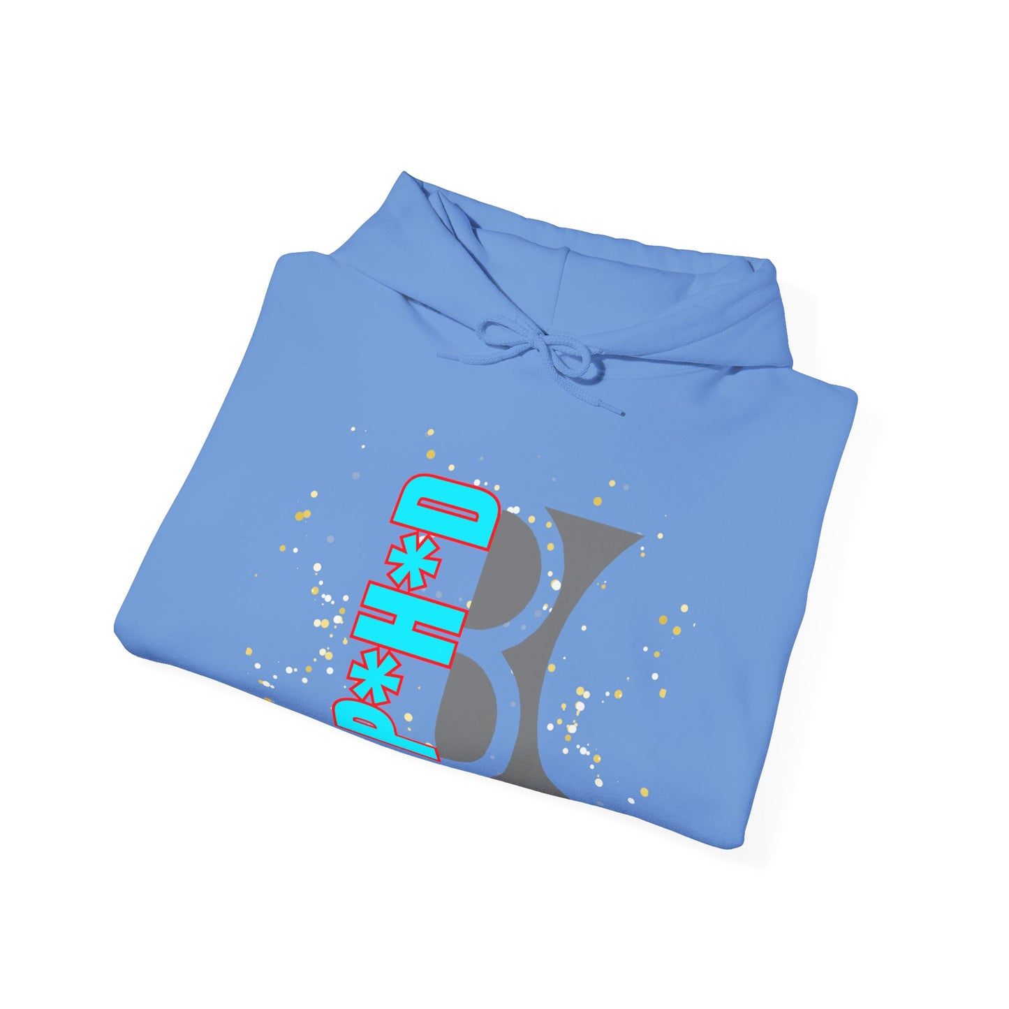 Ph.D. GRADUATE HOODIE, Cozy Unisex Hooded Sweatshirt
