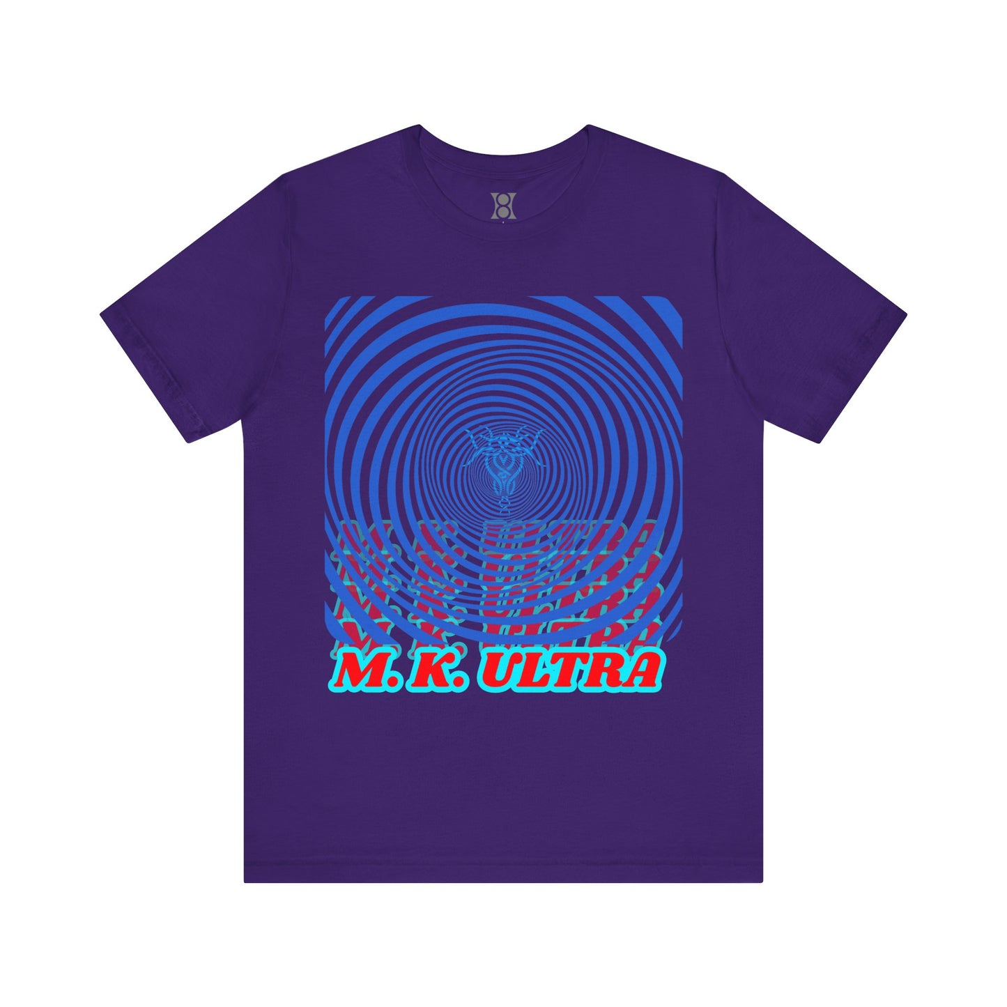 M.K.ULTRA Hypnotic Graphic Tee,