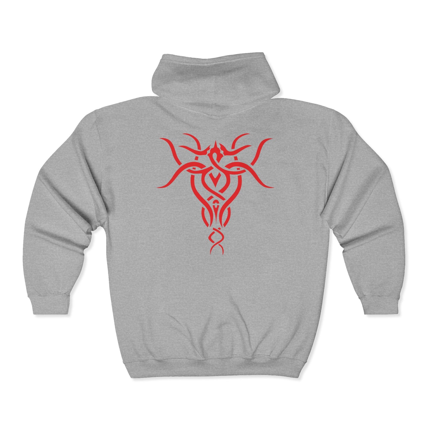 CAPITAL (H) Unisex Zip HOODIE, Stylish, Cozy Comfort for Any Season
