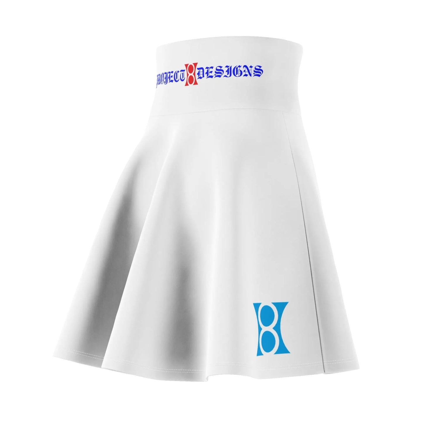 THE CLASSIC (H) WOMENS SKATE SKIRT, Trendy Skater Dress, Casual Summer Outfit Printify