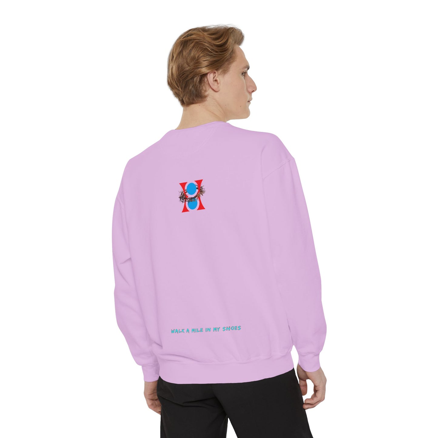 ROSE AND CROWN Sweatshirt, Vintage Floral Apparel