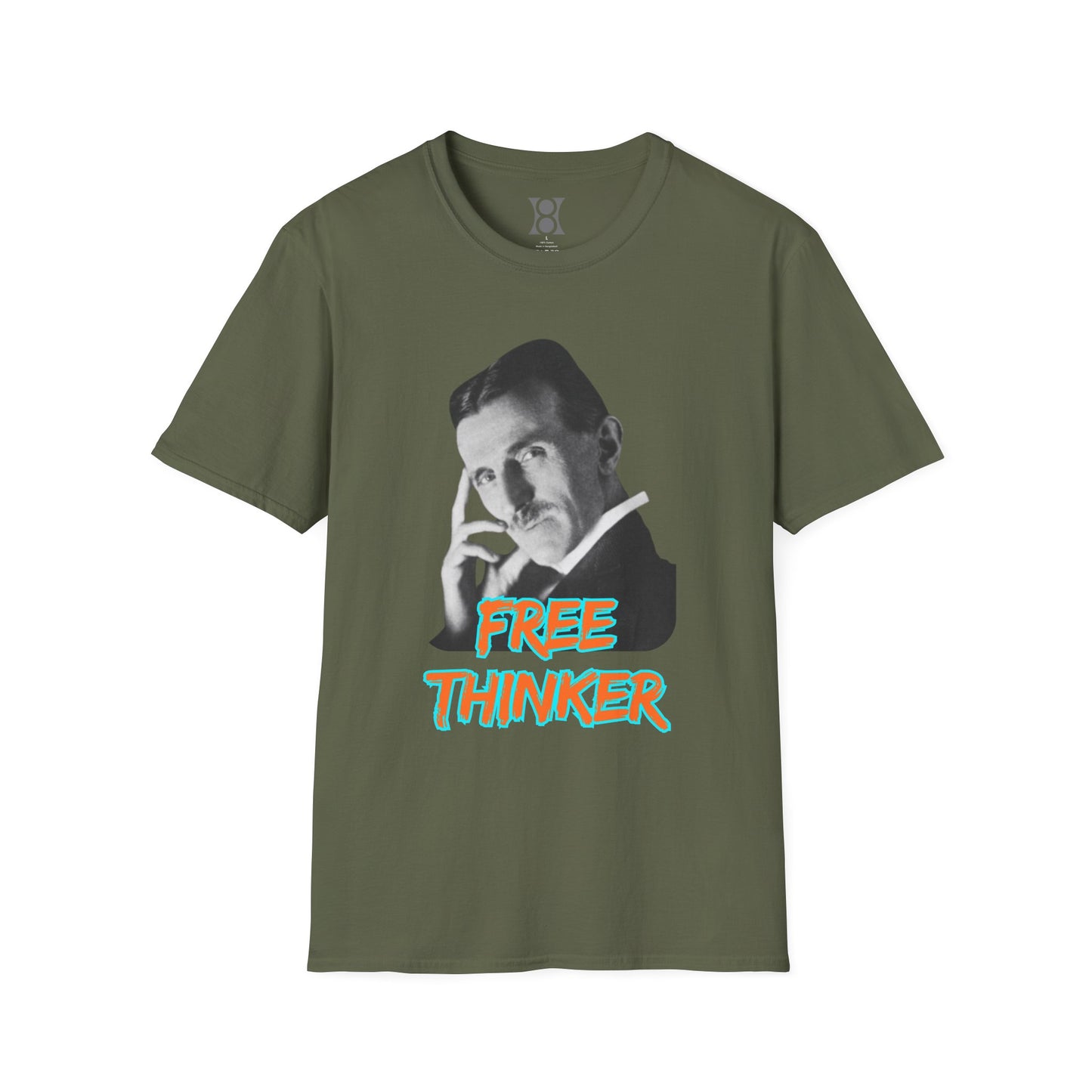 FREE THINKER - Unisex Soft style T-Shirt, Gift for Intellectuals