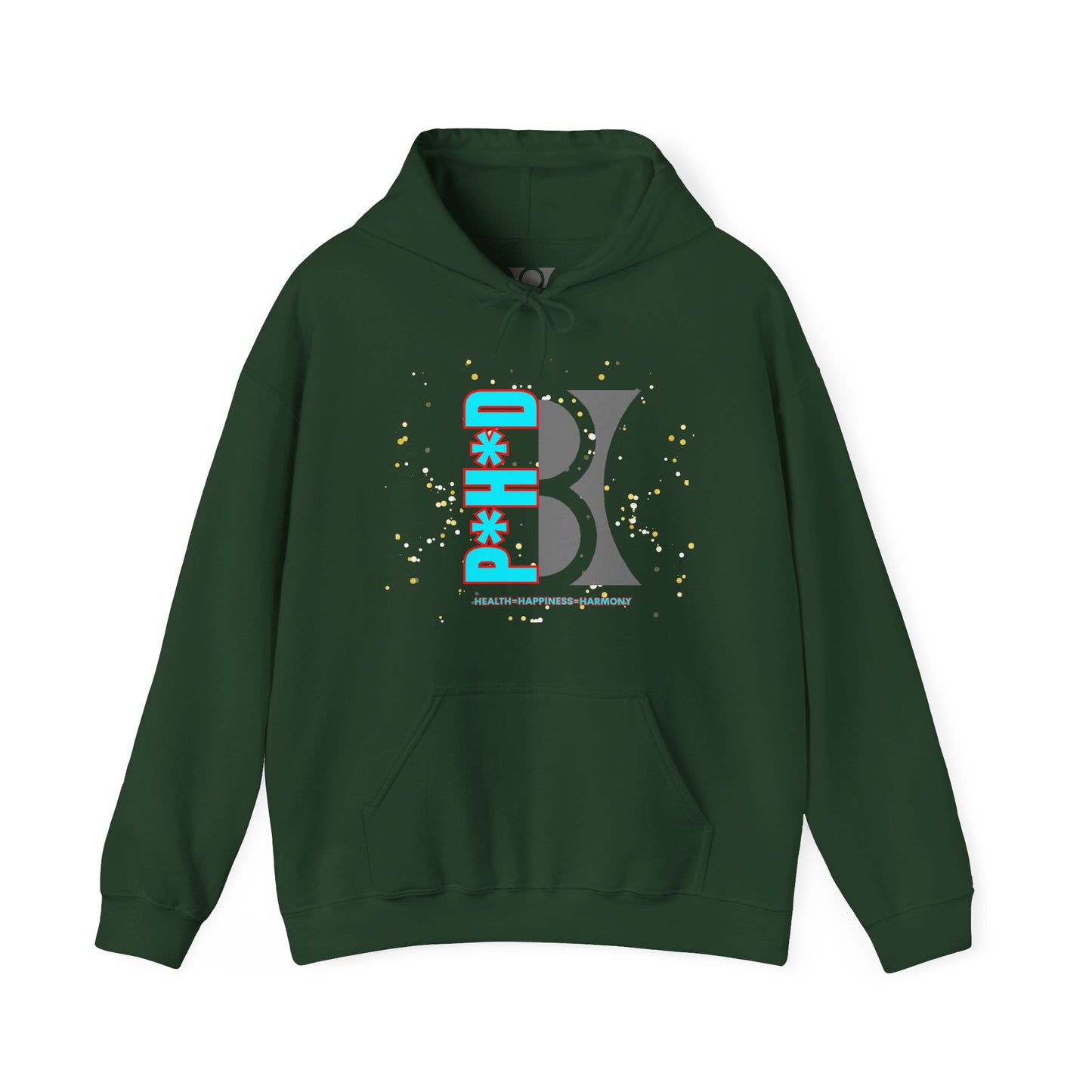 Ph.D. GRADUATE HOODIE, Cozy Unisex Hooded Sweatshirt