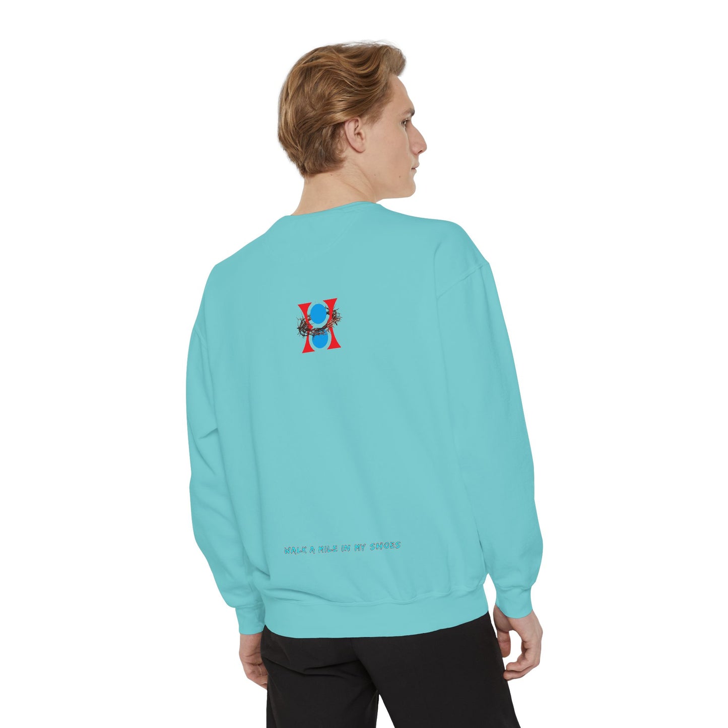 ROSE AND CROWN Sweatshirt, Vintage Floral Apparel