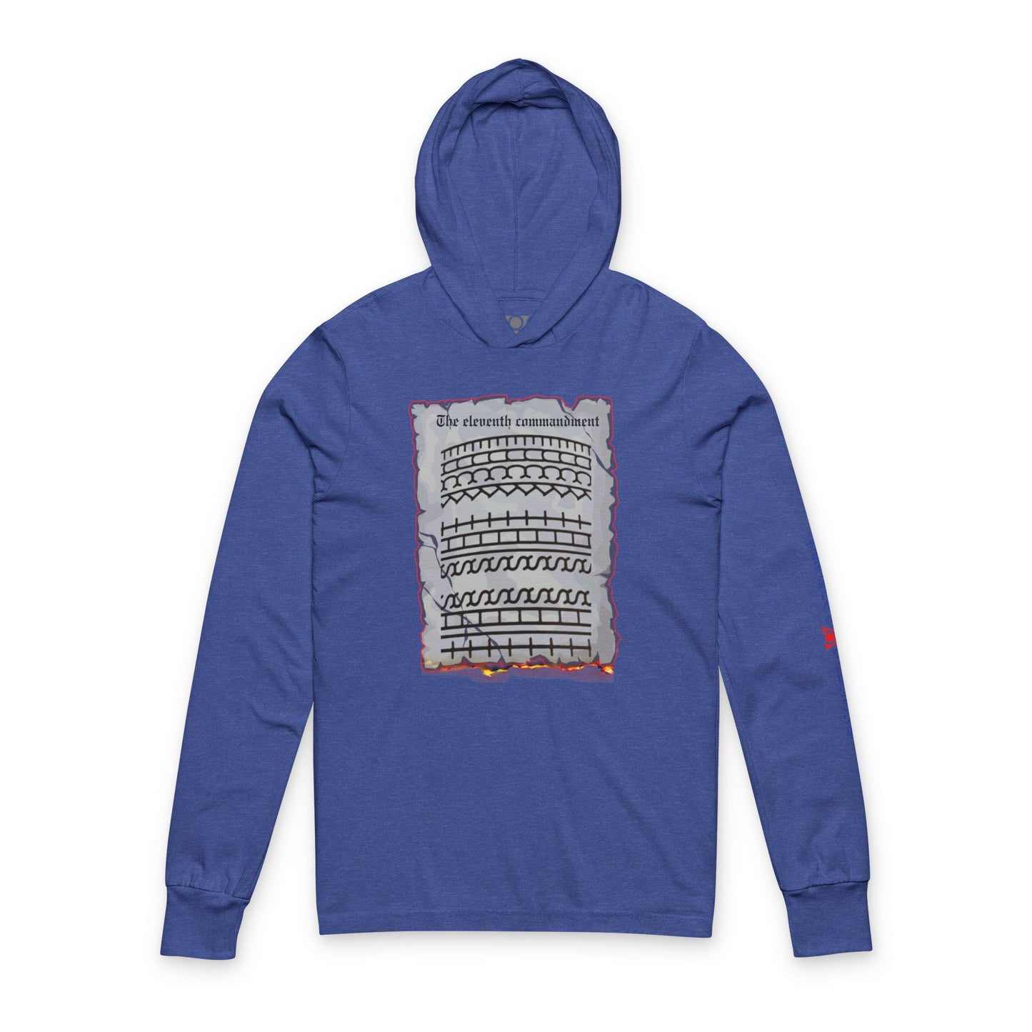 ELEVENTH COMMANDMENT, Unisex Hooded Long Sleeve Tee
