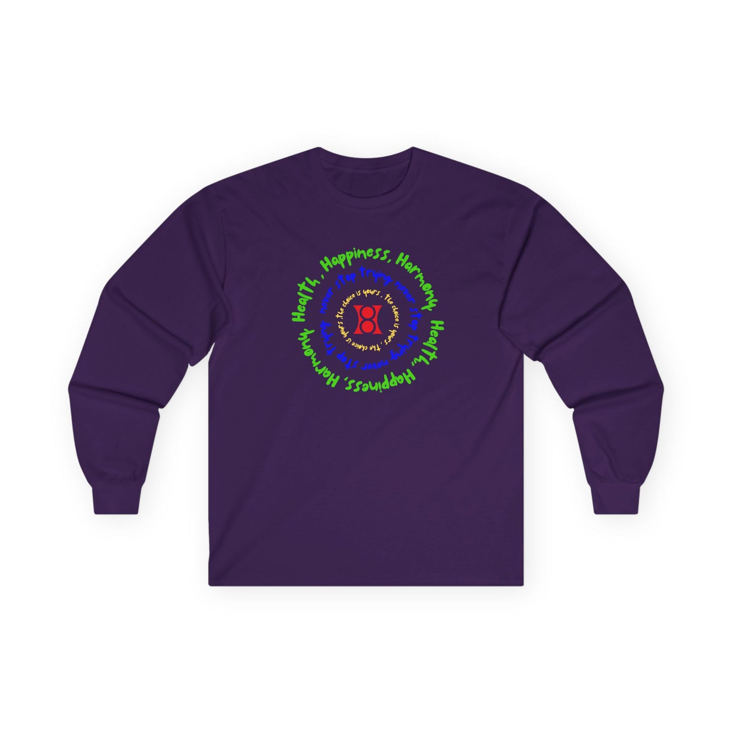 MOTOVATION Long Sleeve Tee, Unisex Cotton Tee, Positive Message Shirt, Gifts for Him/Her, CONSPIRACY WEAR