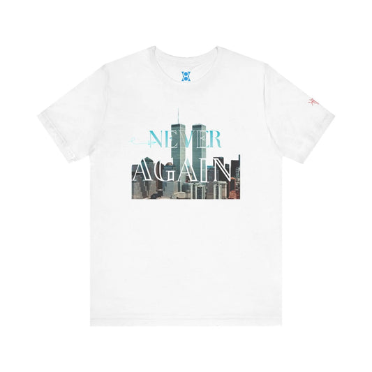 911, Cityscape Graphic Tee, Urban Style Shirt, Dark shirt Printify