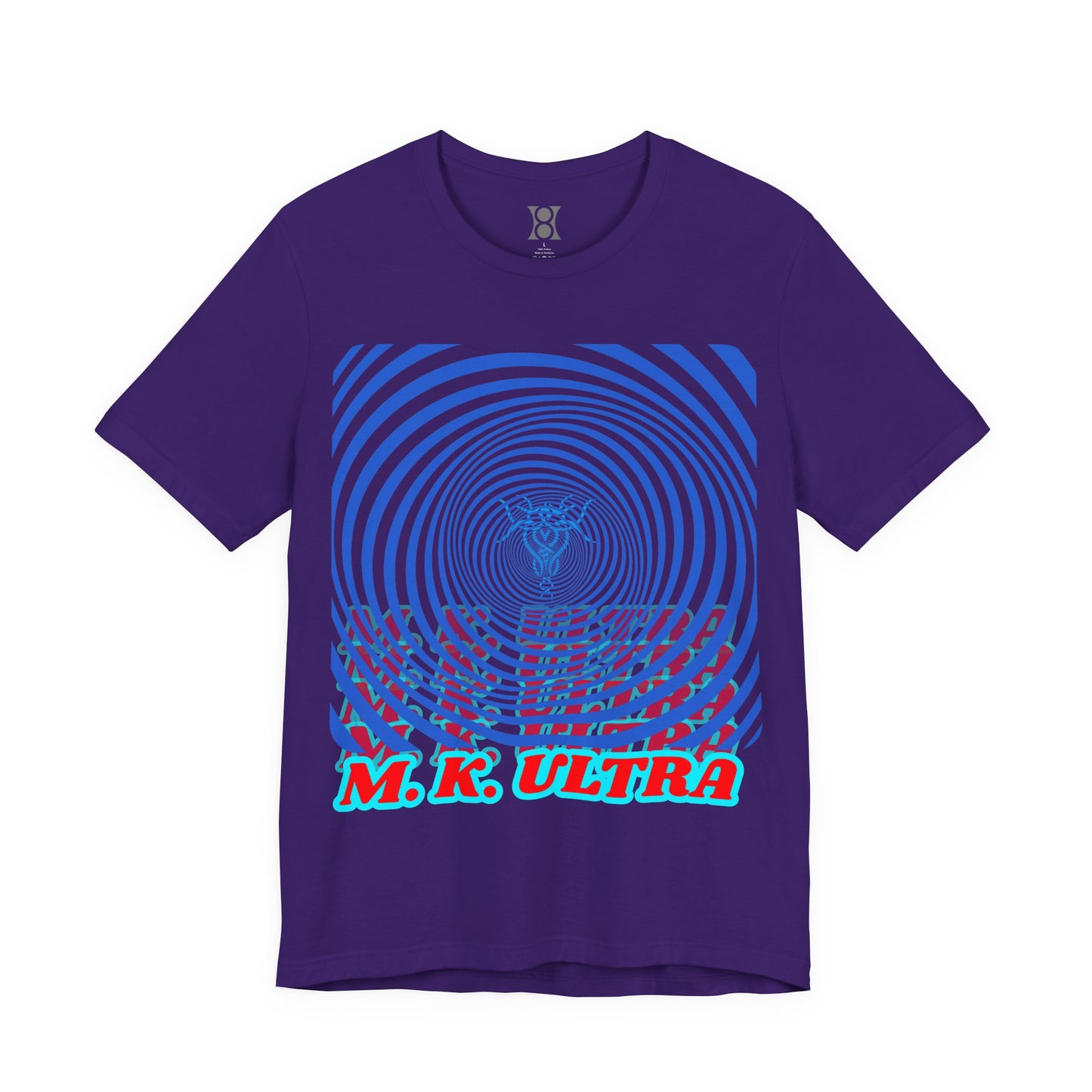 M.K.ULTRA Hypnotic Graphic Tee,