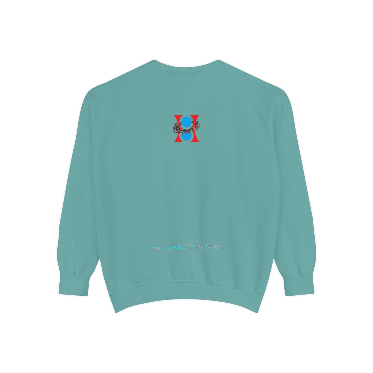 ROSE AND CROWN Sweatshirt, Vintage Floral Apparel