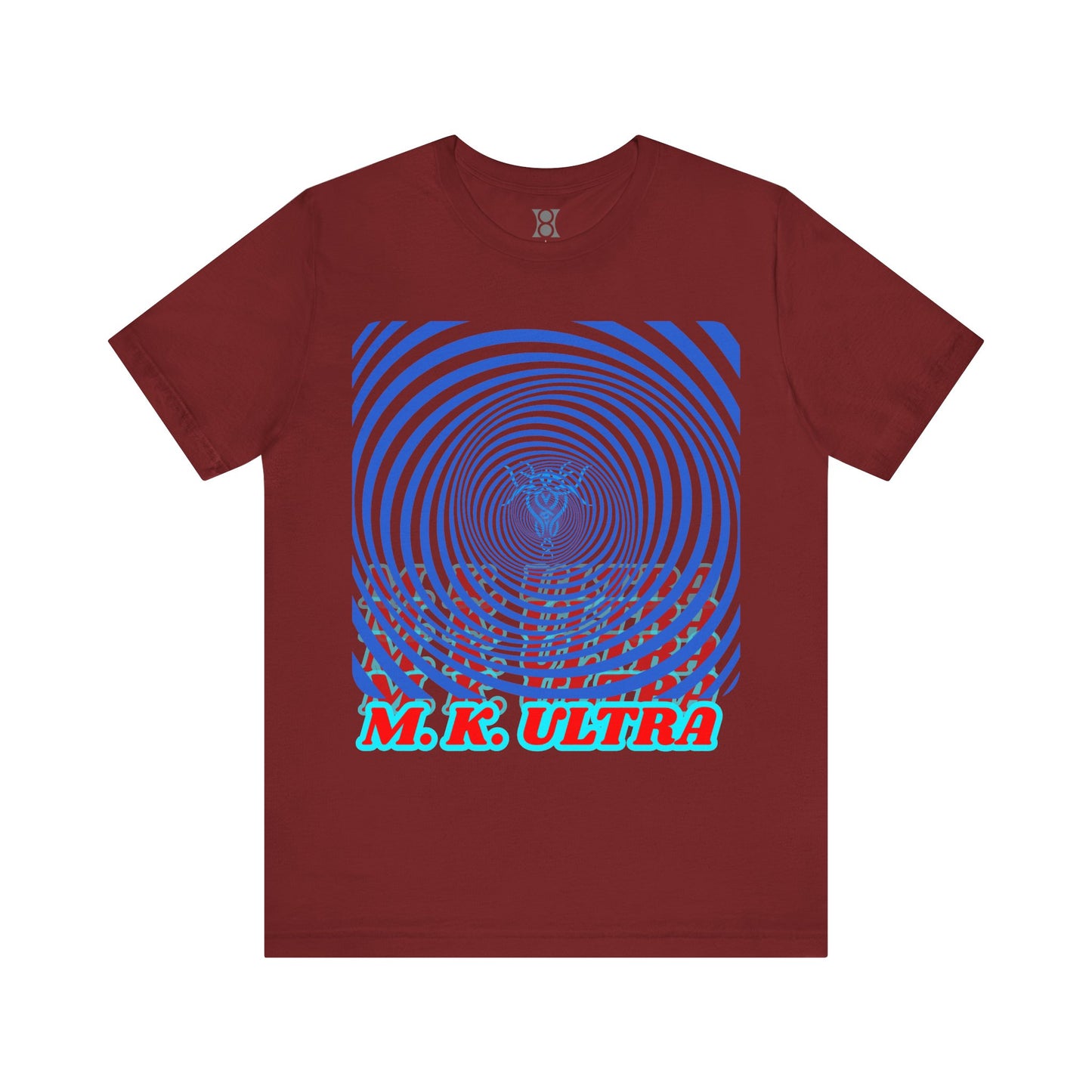 M.K.ULTRA Hypnotic Graphic Tee,