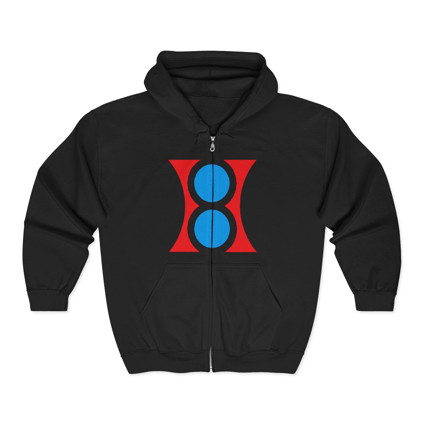 CAPITAL (H) Unisex Zip HOODIE, Stylish, Cozy Comfort for Any Season