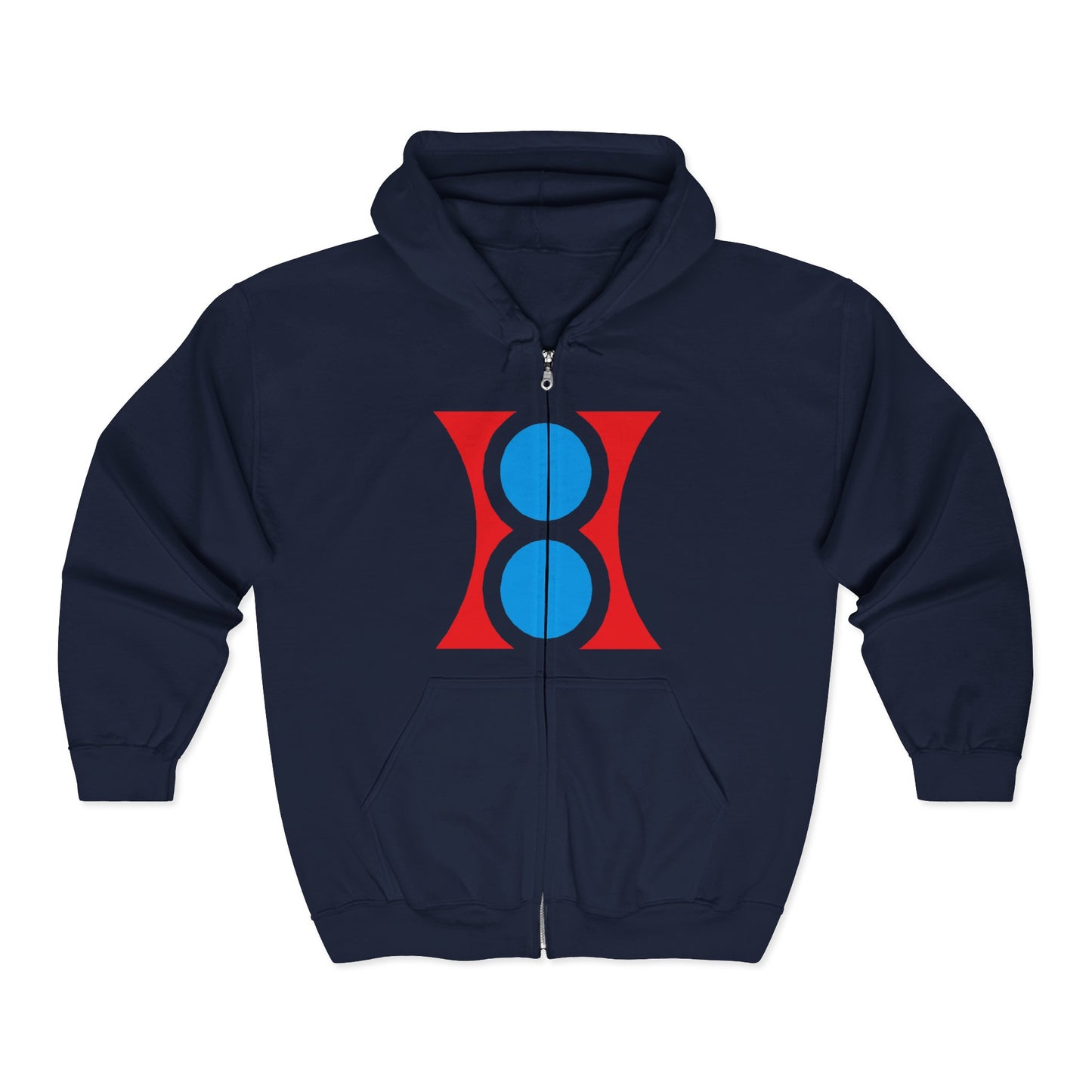 CAPITAL (H) Unisex Zip HOODIE, Stylish, Cozy Comfort for Any Season