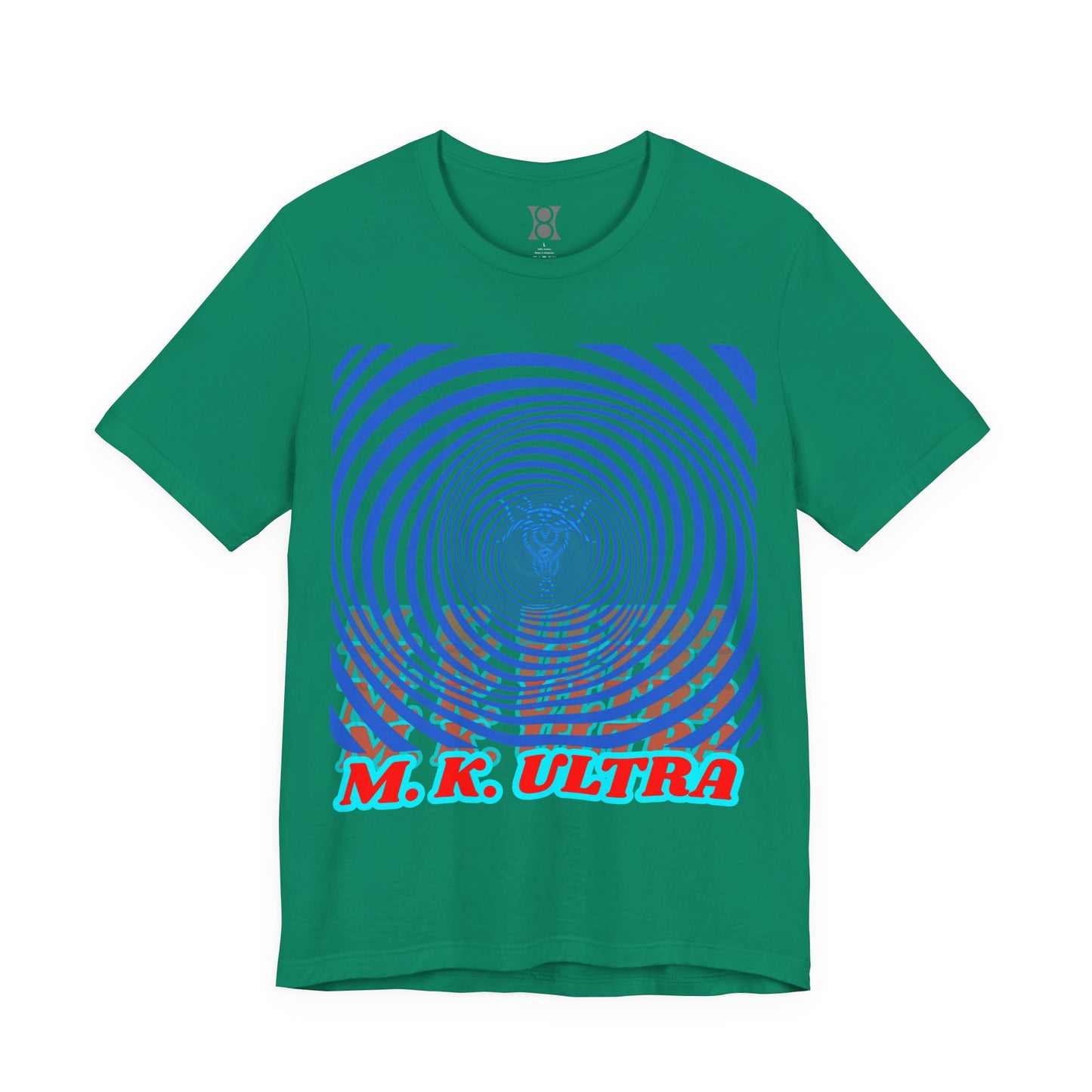 M.K.ULTRA Hypnotic Graphic Tee,