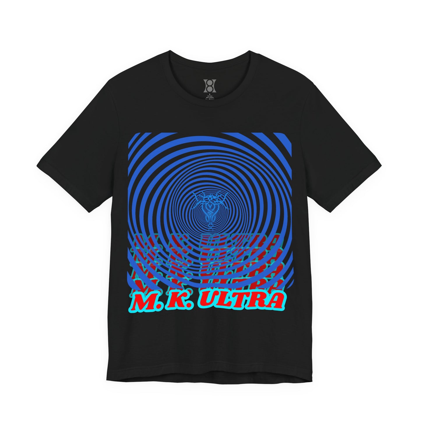 M.K.ULTRA Hypnotic Graphic Tee,
