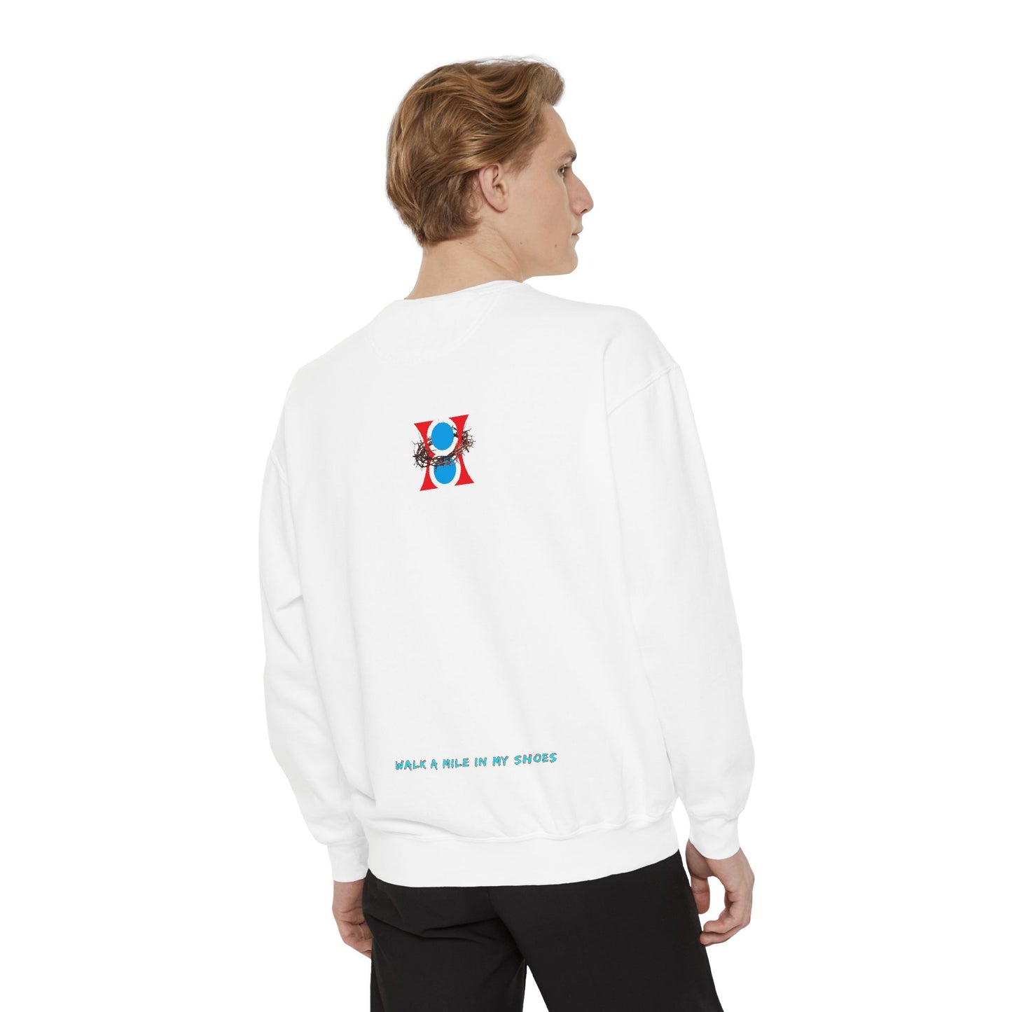 ROSE AND CROWN Sweatshirt, Vintage Floral Apparel