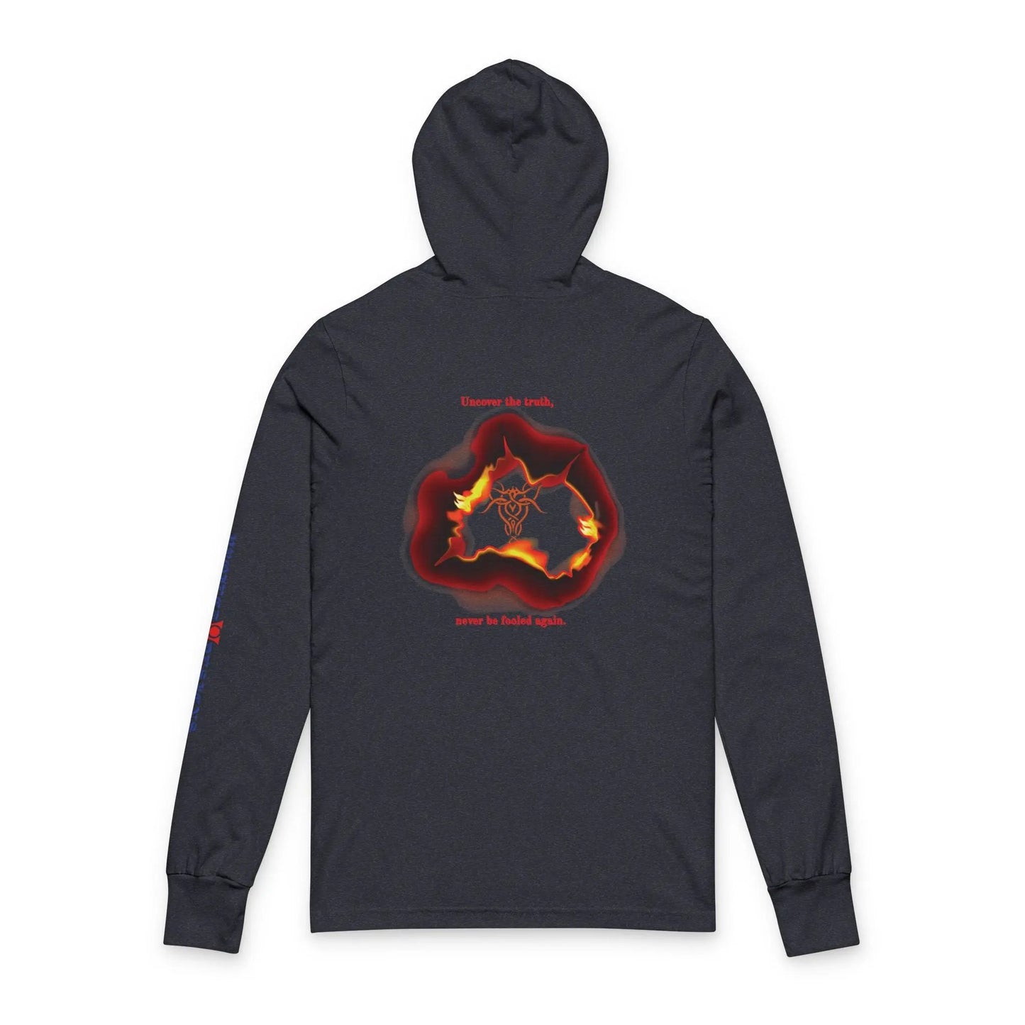 ELEVENTH COMMANDMENT, Unisex Hooded Long Sleeve Tee Printify