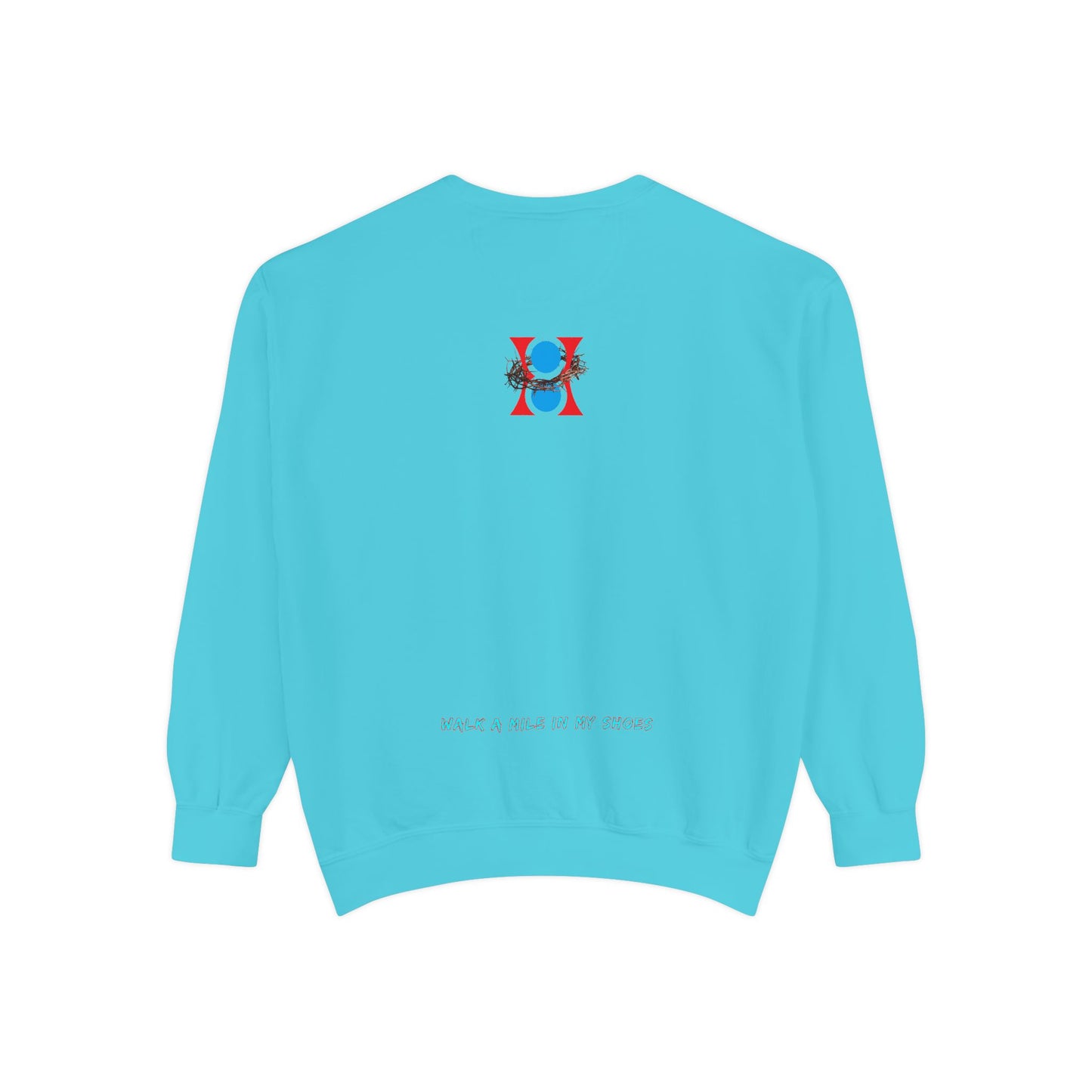 ROSE AND CROWN Sweatshirt, Vintage Floral Apparel