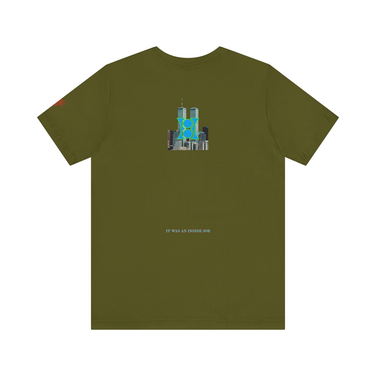911, Cityscape Graphic Tee, Urban Style Shirt, Dark shirt