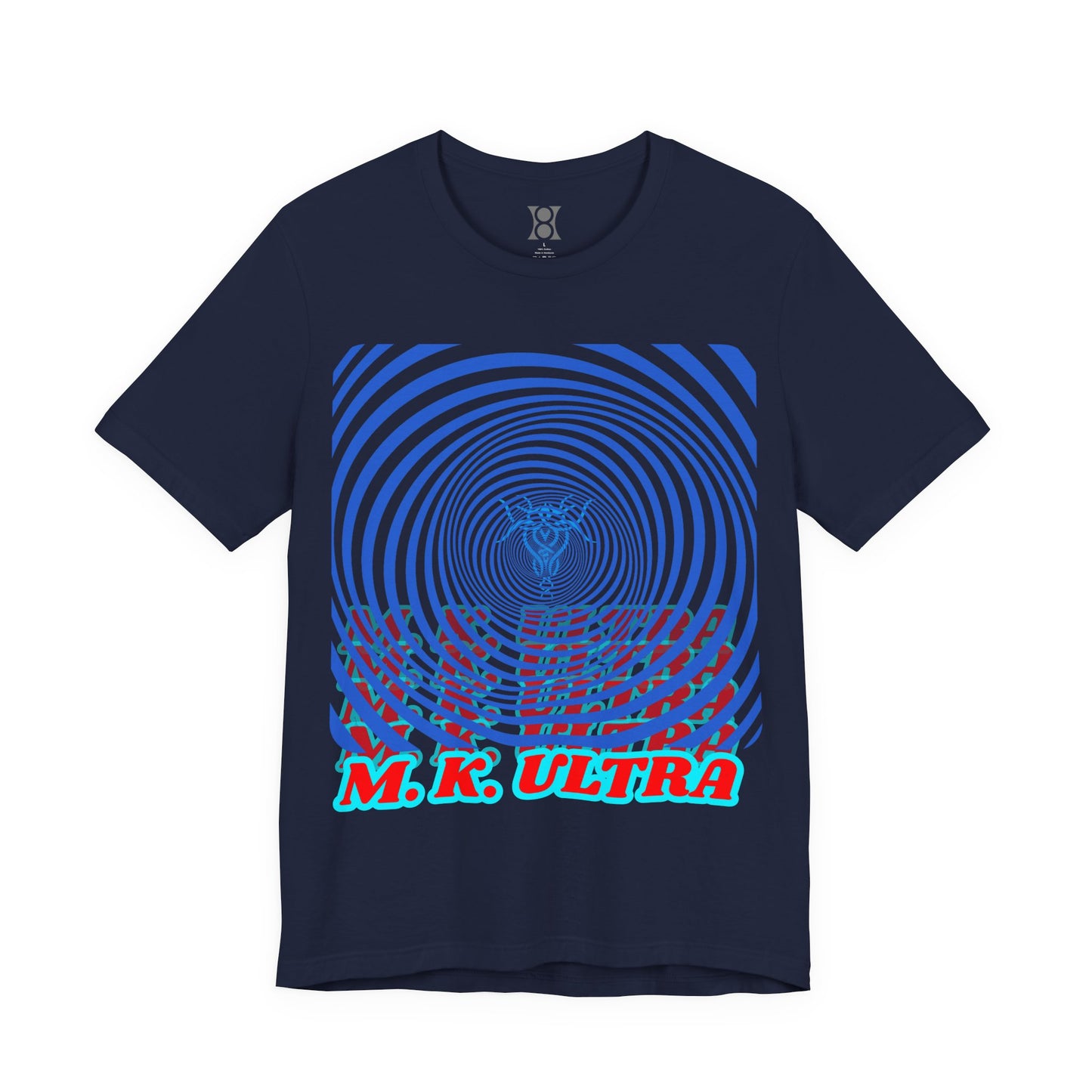 M.K.ULTRA Hypnotic Graphic Tee,