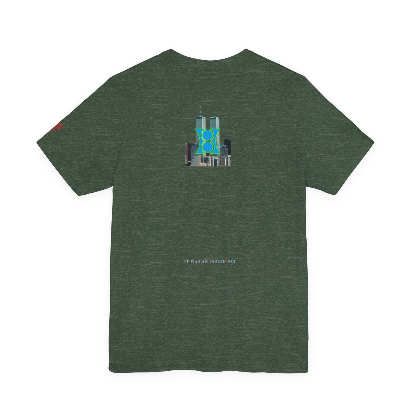 911, Cityscape Graphic Tee, Urban Style Shirt, Dark shirt