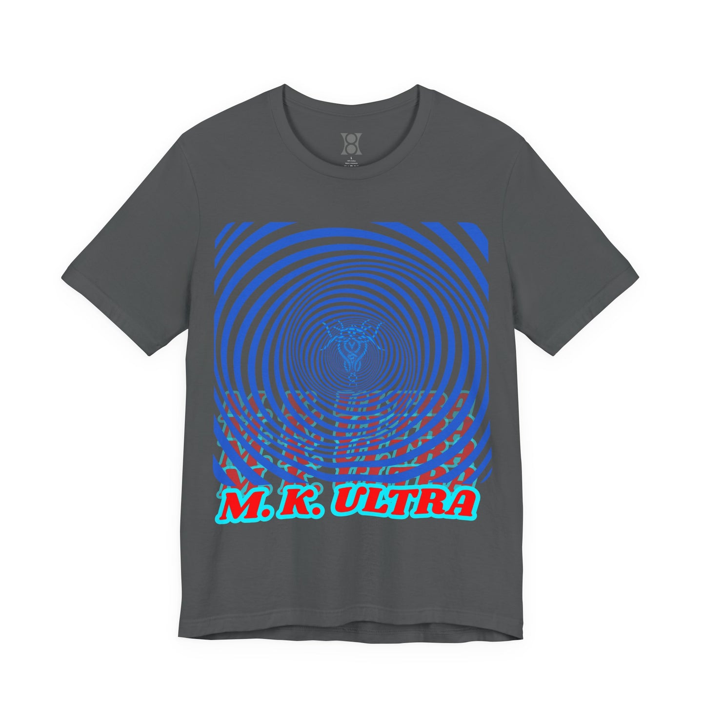 M.K.ULTRA Hypnotic Graphic Tee,