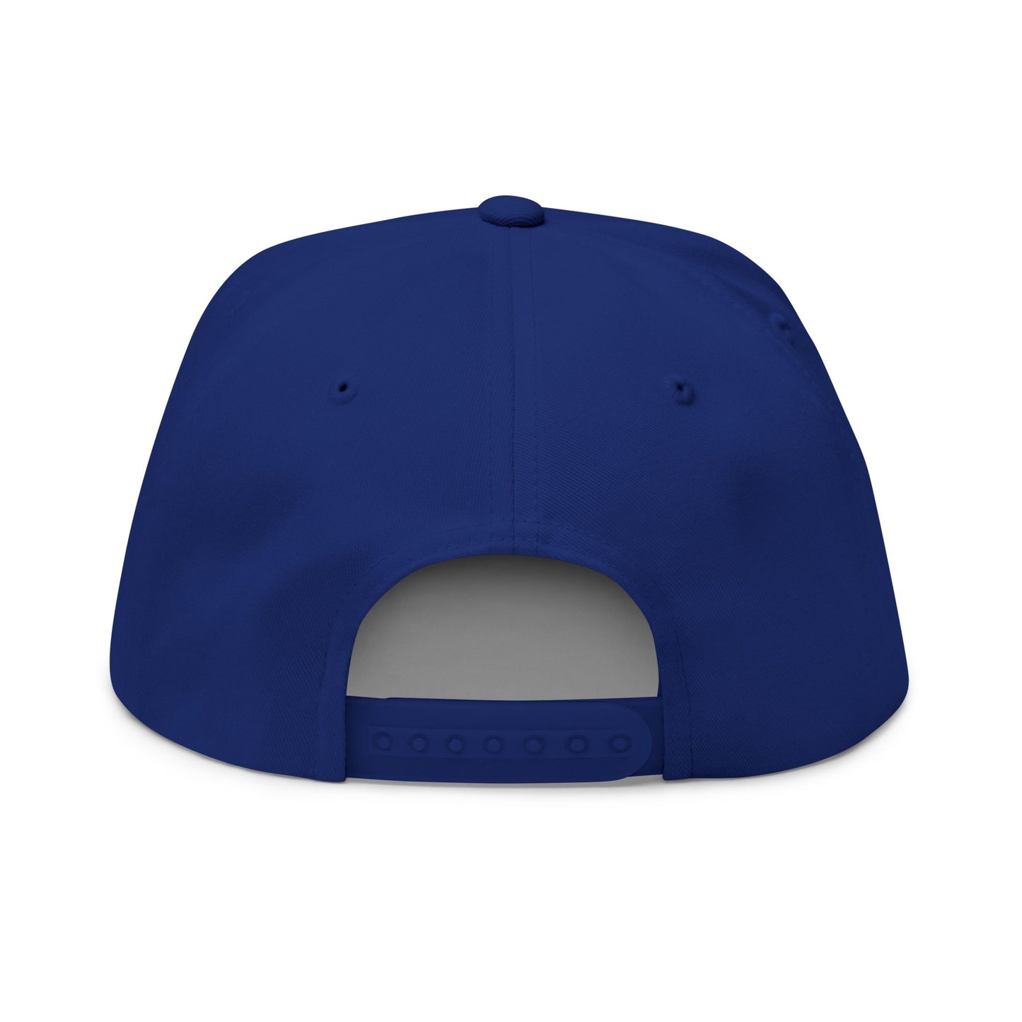 H-cap LOGO Embroidered Flat Bill Cap, Streetwear Accessory