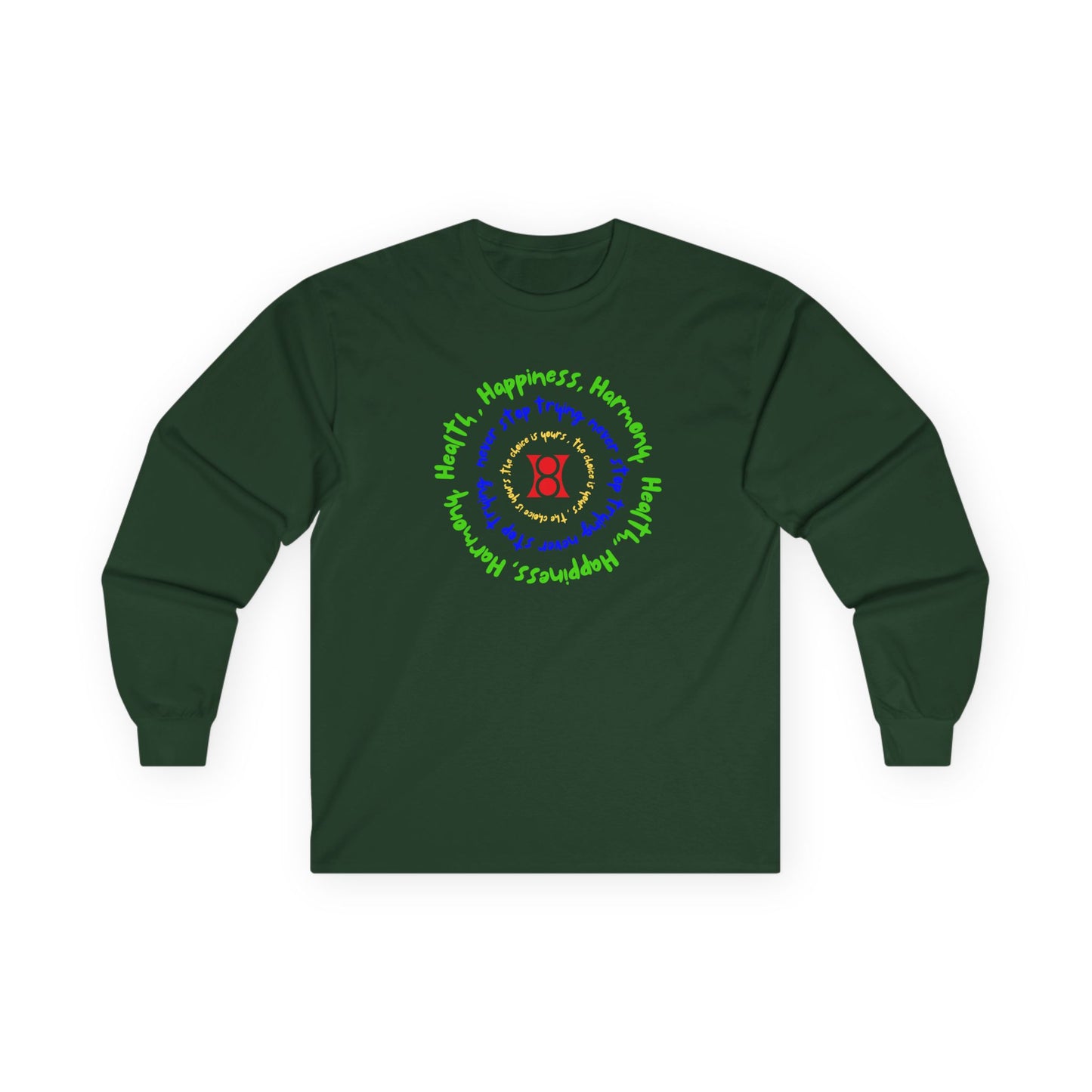 MOTOVATION Long Sleeve Tee, Unisex Cotton Tee, Positive Message Shirt, Gifts for Him/Her, CONSPIRACY WEAR