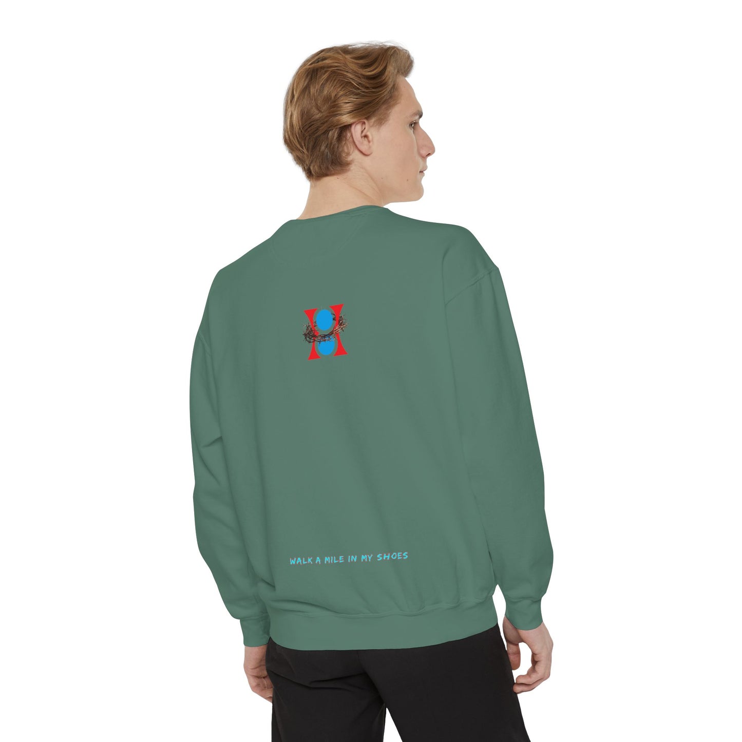 ROSE AND CROWN Sweatshirt, Vintage Floral Apparel