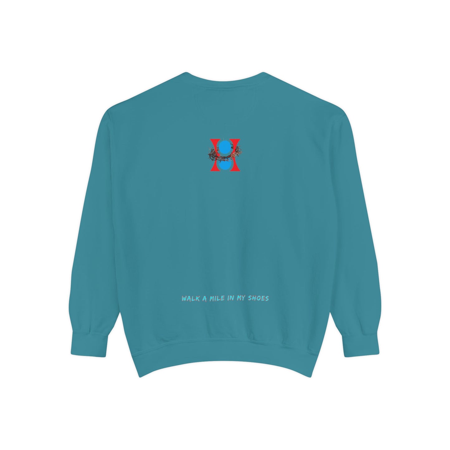 ROSE AND CROWN Sweatshirt, Vintage Floral Apparel