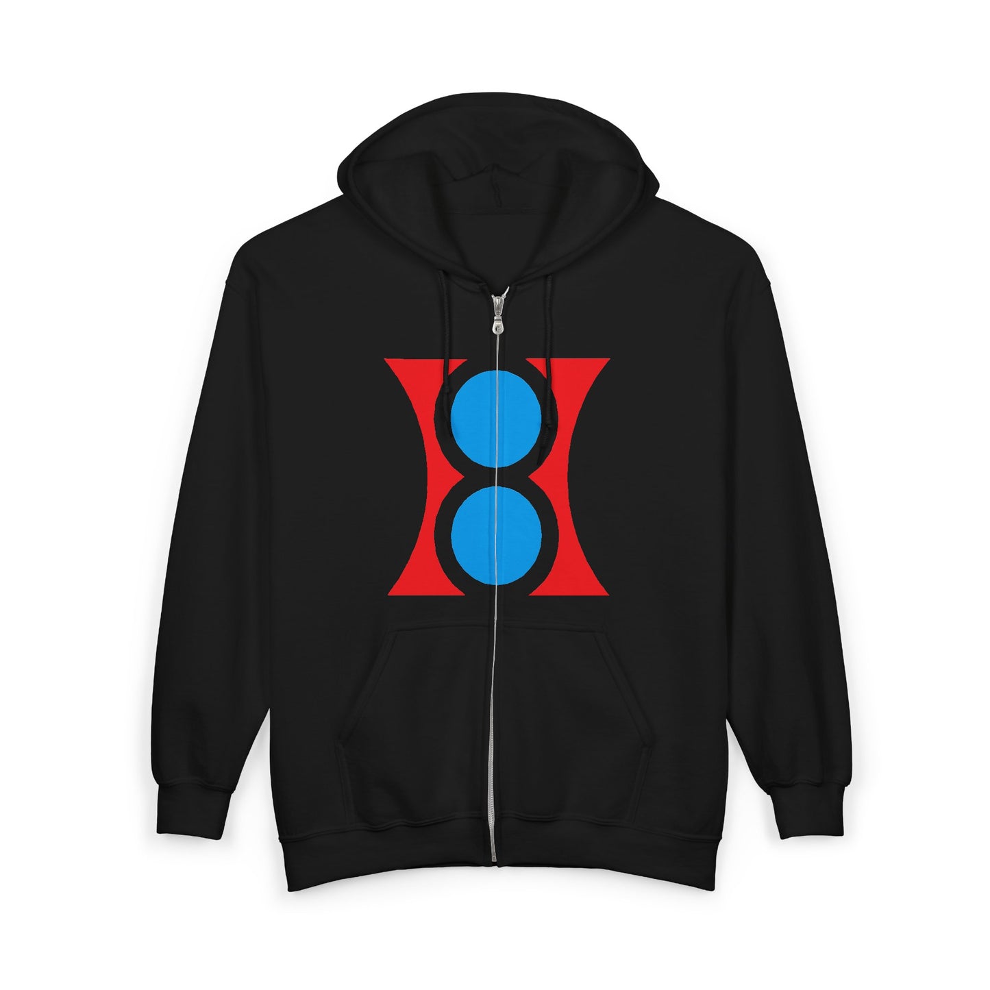 CAPITAL (H) Unisex Zip HOODIE, Stylish, Cozy Comfort for Any Season