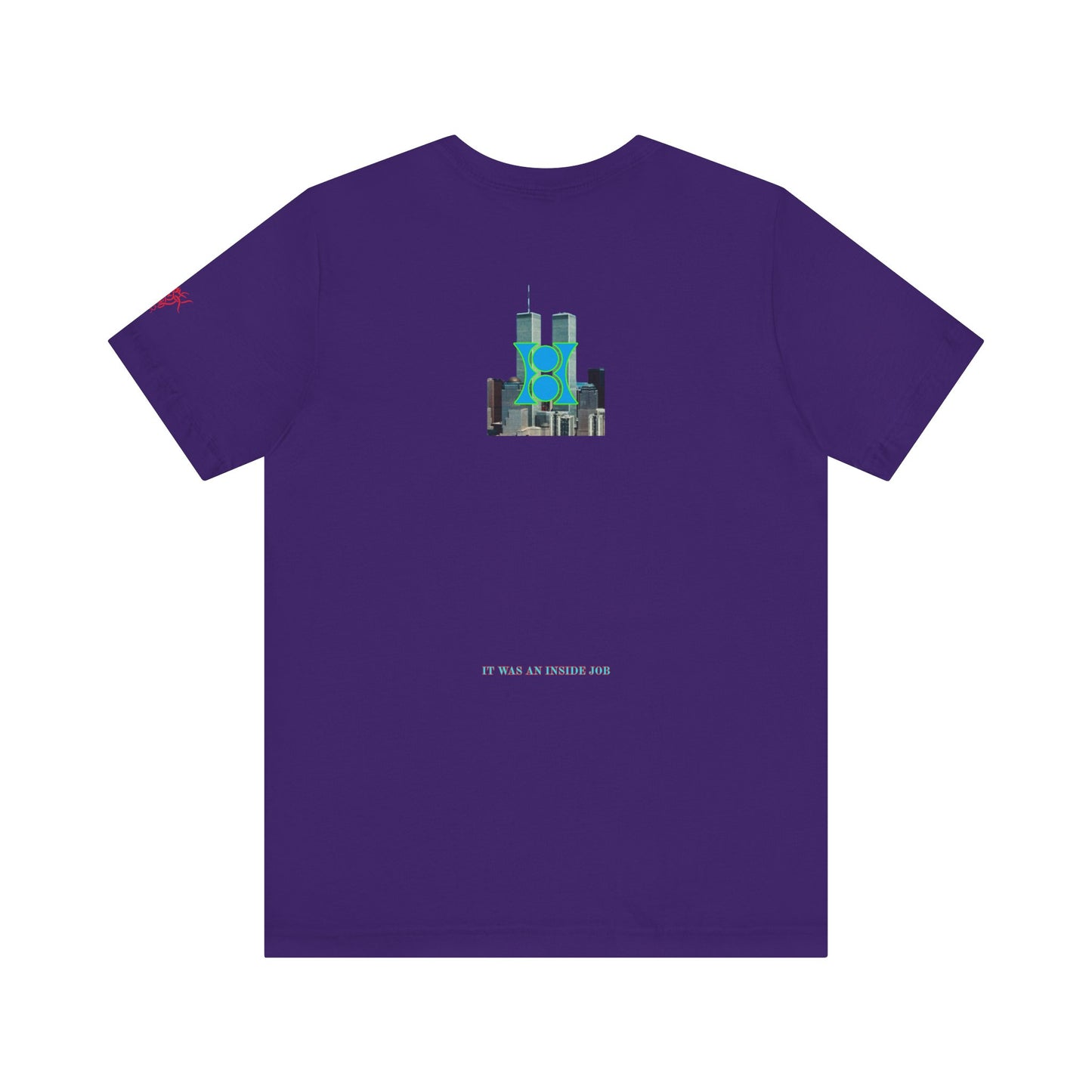 911, Cityscape Graphic Tee, Urban Style Shirt, Dark shirt