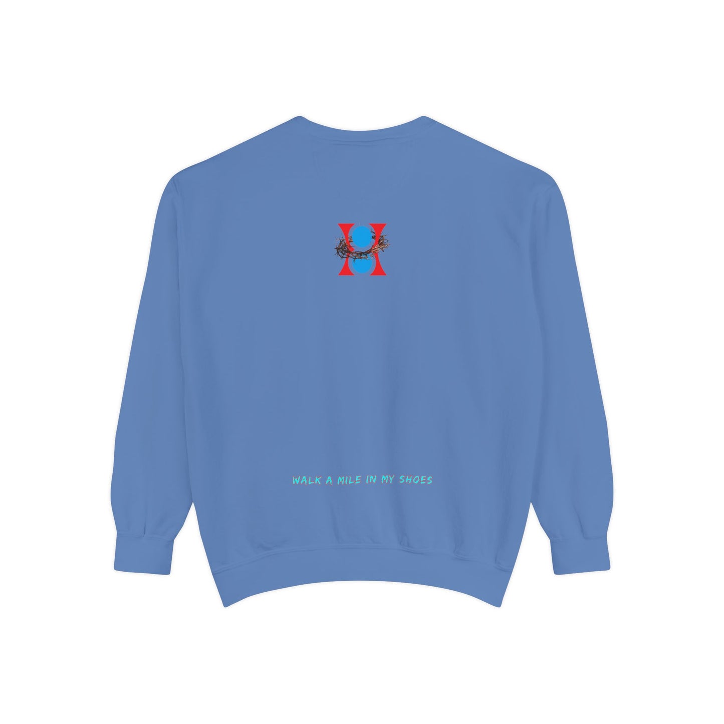 ROSE AND CROWN Sweatshirt, Vintage Floral Apparel