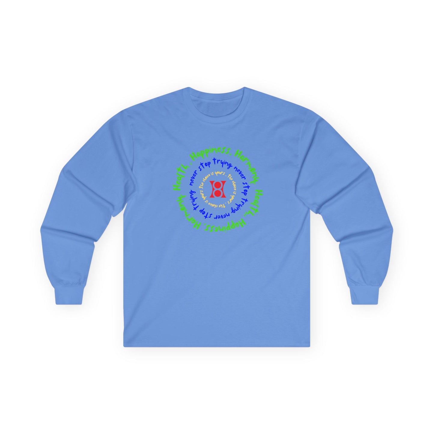 MOTOVATION Long Sleeve Tee, Unisex Cotton Tee, Positive Message Shirt, Gifts for Him/Her, CONSPIRACY WEAR