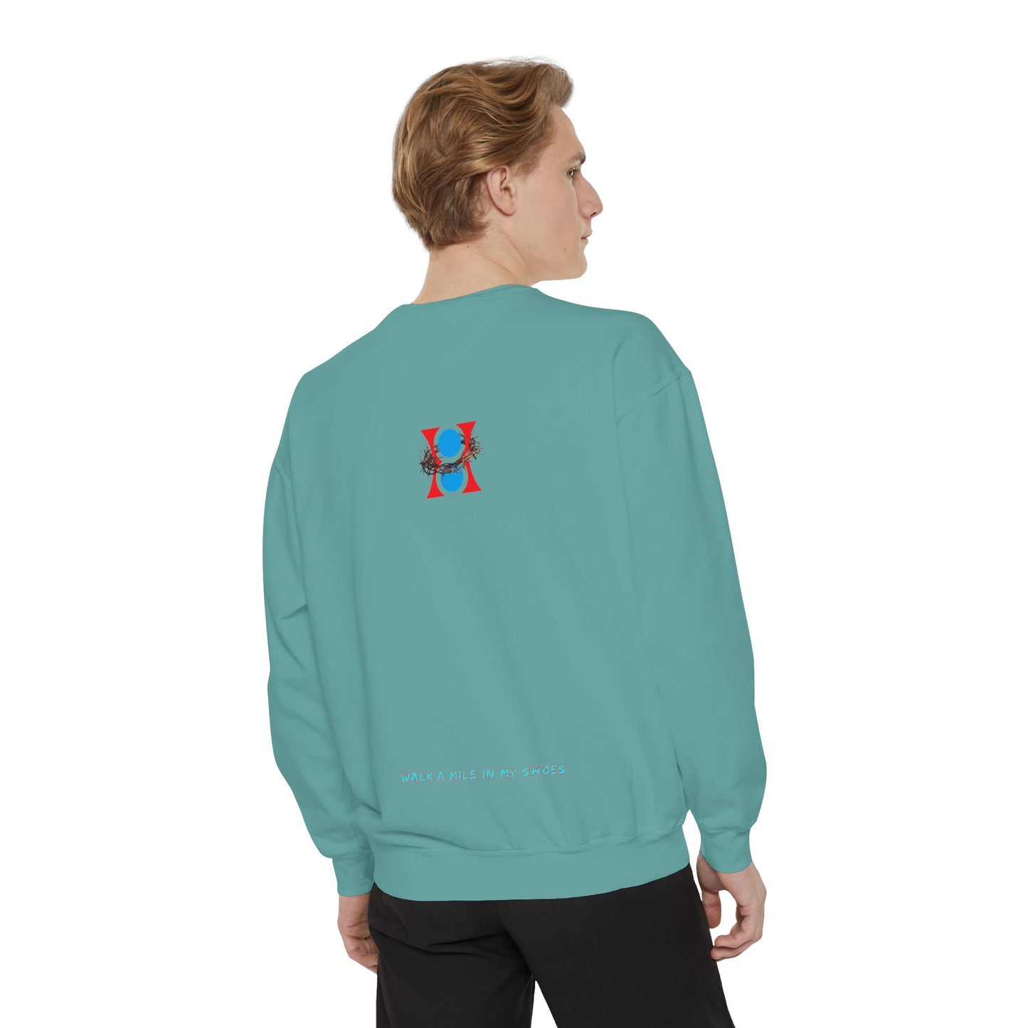 ROSE AND CROWN Sweatshirt, Vintage Floral Apparel